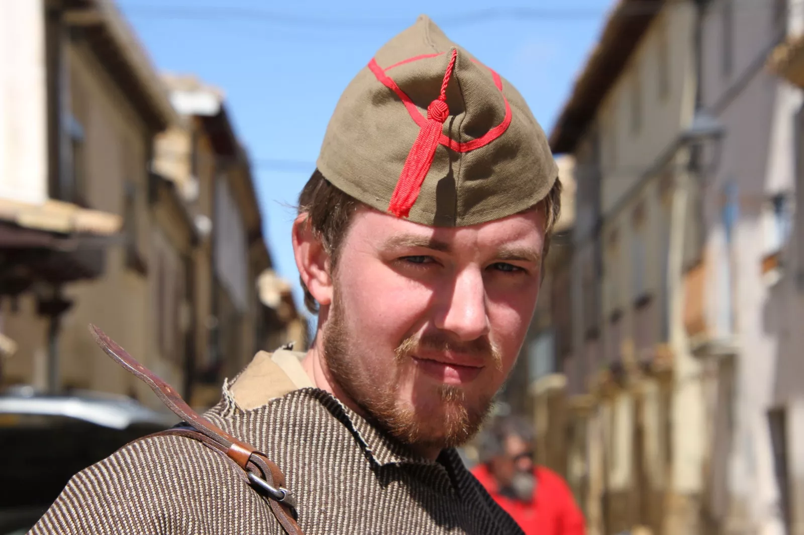 Recreación histórica en Siétamo. Foto Carlos Neofato