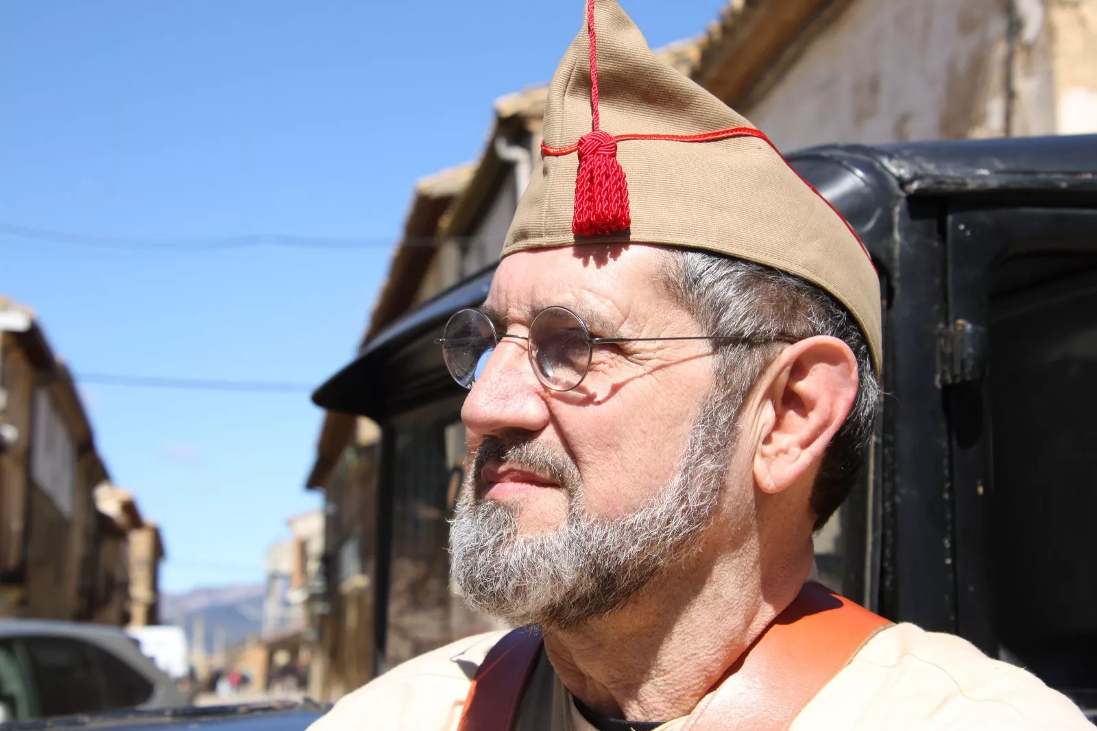 Recreación histórica en Siétamo. Foto Carlos Neofato