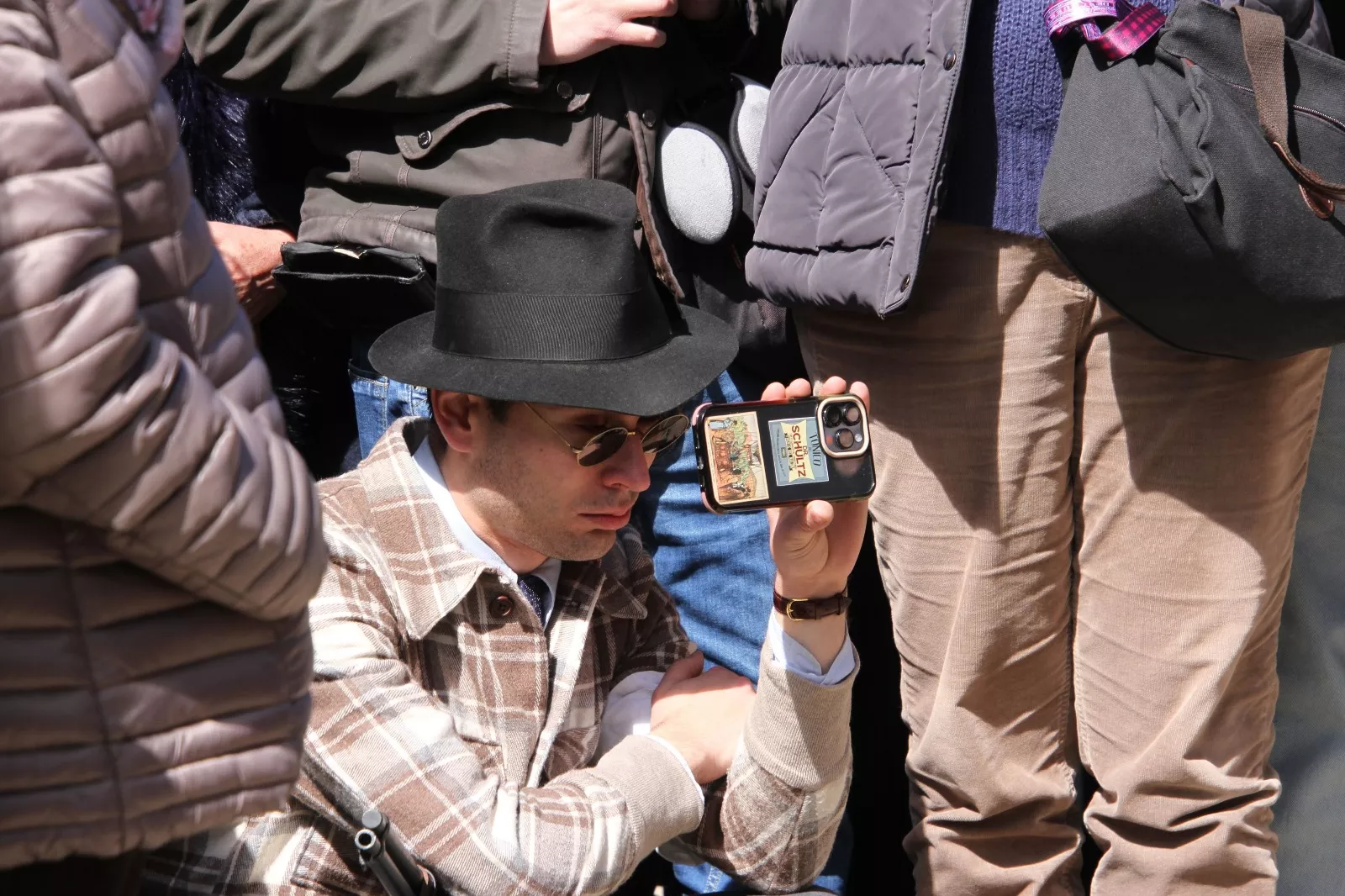 Recreación histórica en Siétamo. Foto Carlos Neofato