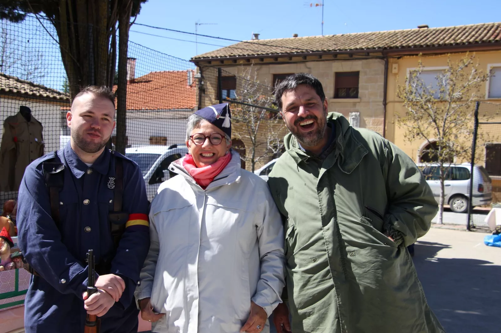 Recreación histórica en Siétamo. Foto Carlos Neofato