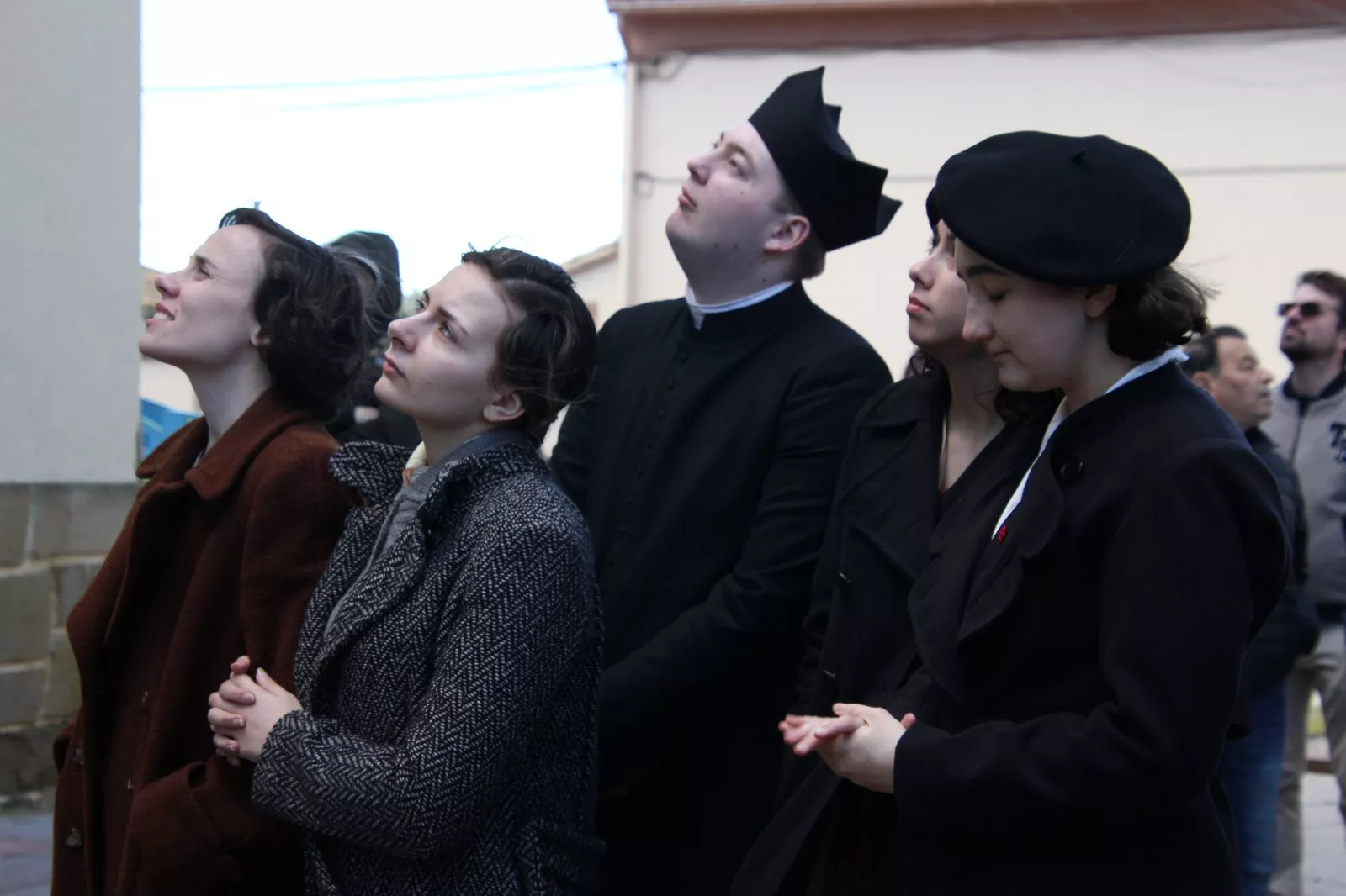 Recreación histórica en Siétamo. Foto Carlos Neofato