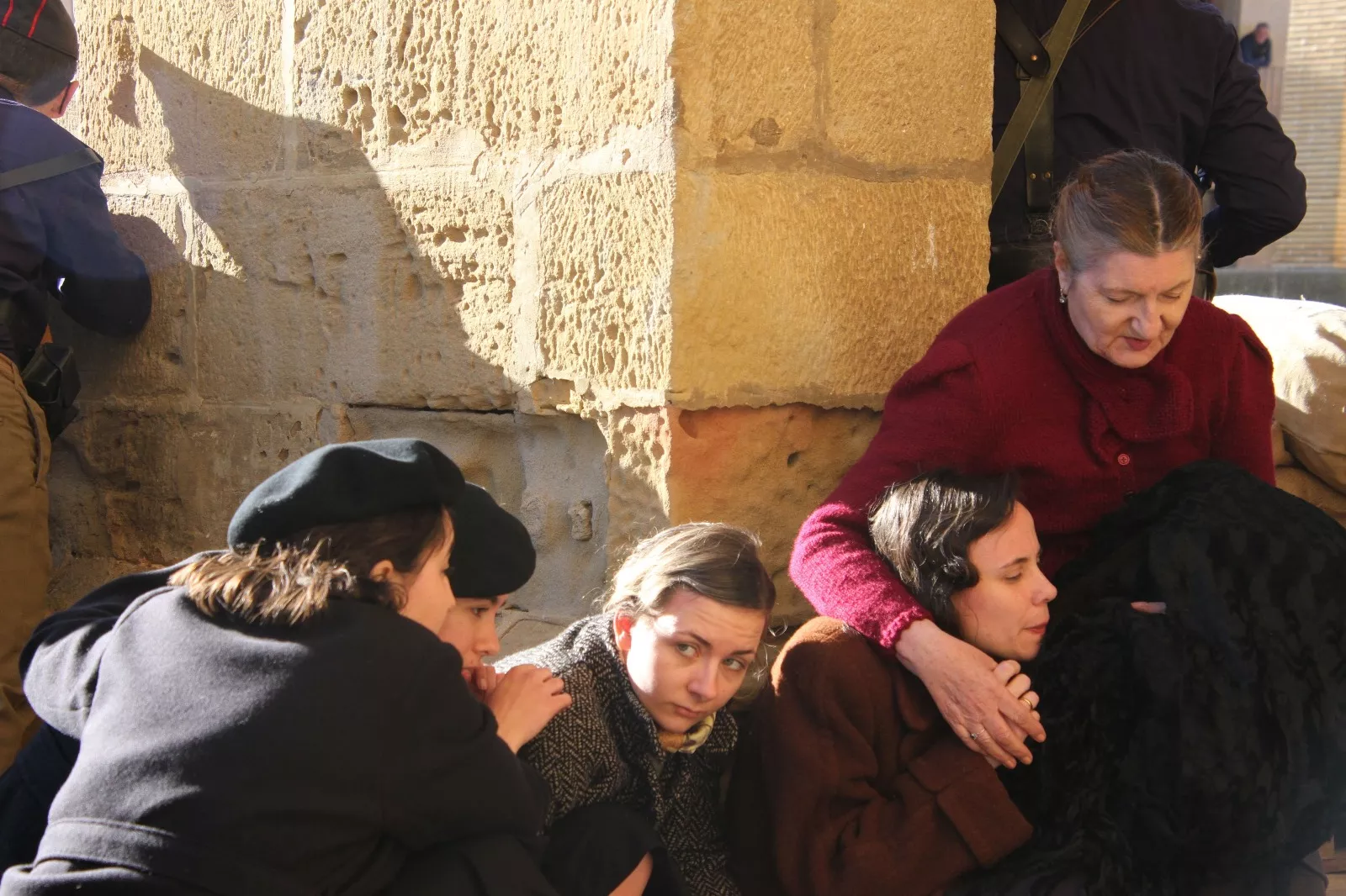 Recreación histórica en Siétamo. Foto Carlos Neofato