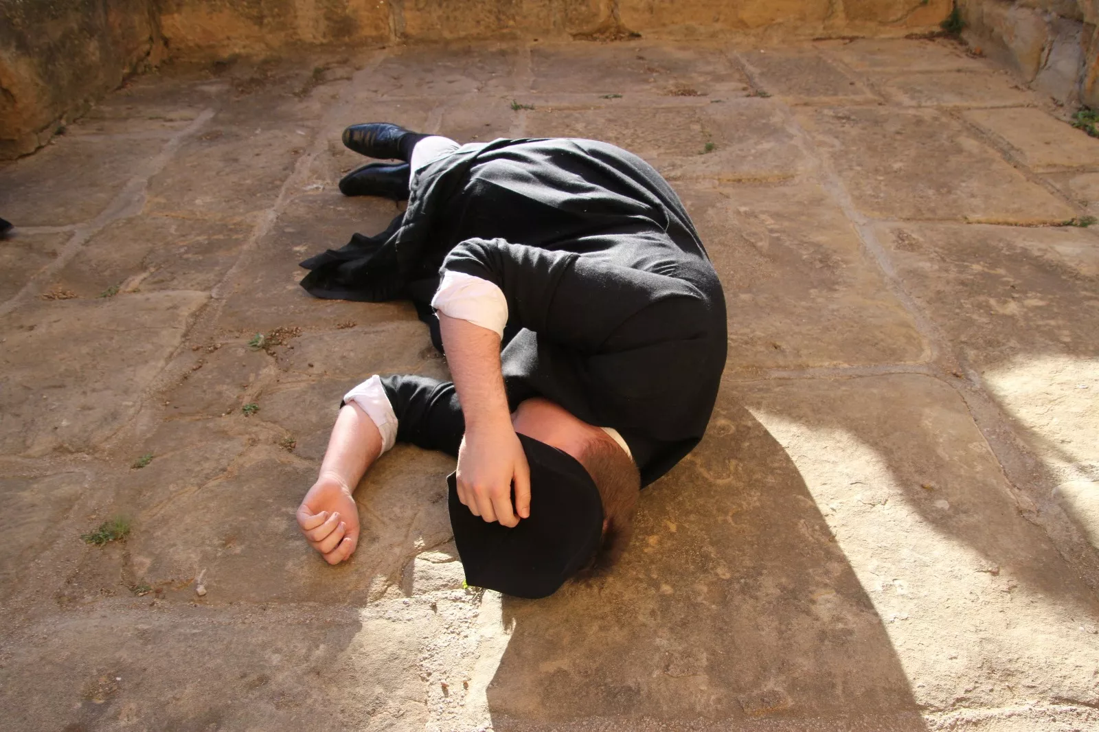 Recreación histórica en Siétamo. Foto Carlos Neofato