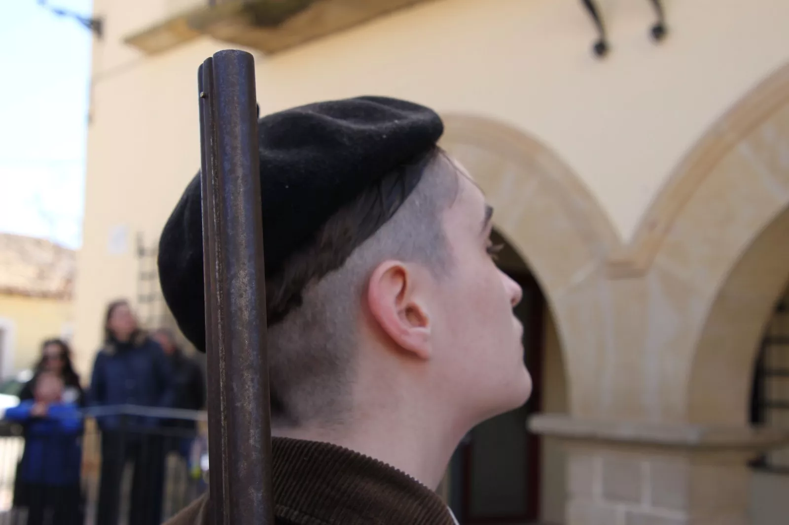 Recreación histórica en Siétamo. Foto Carlos Neofato