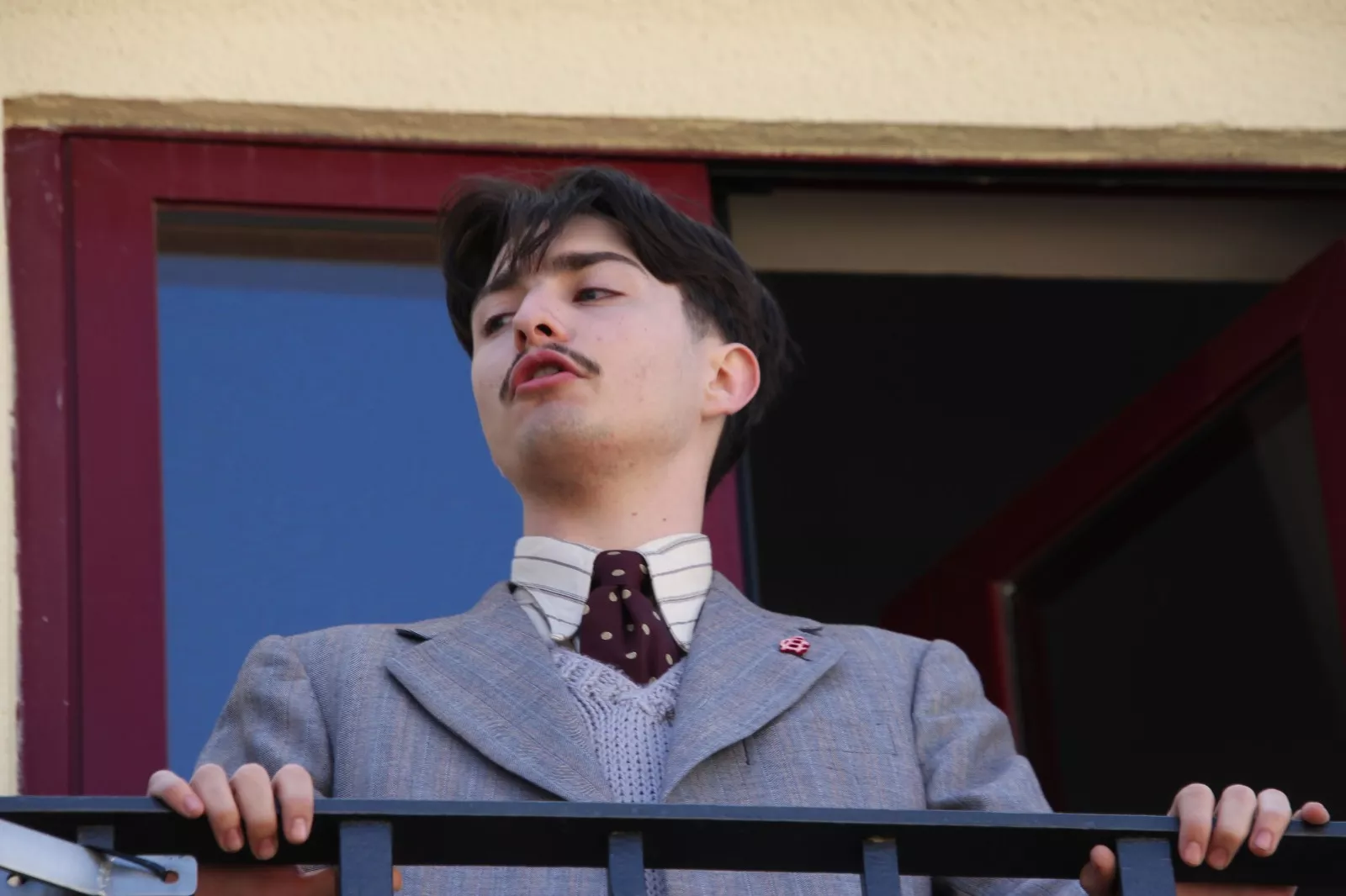 Recreación histórica en Siétamo. Foto Carlos Neofato