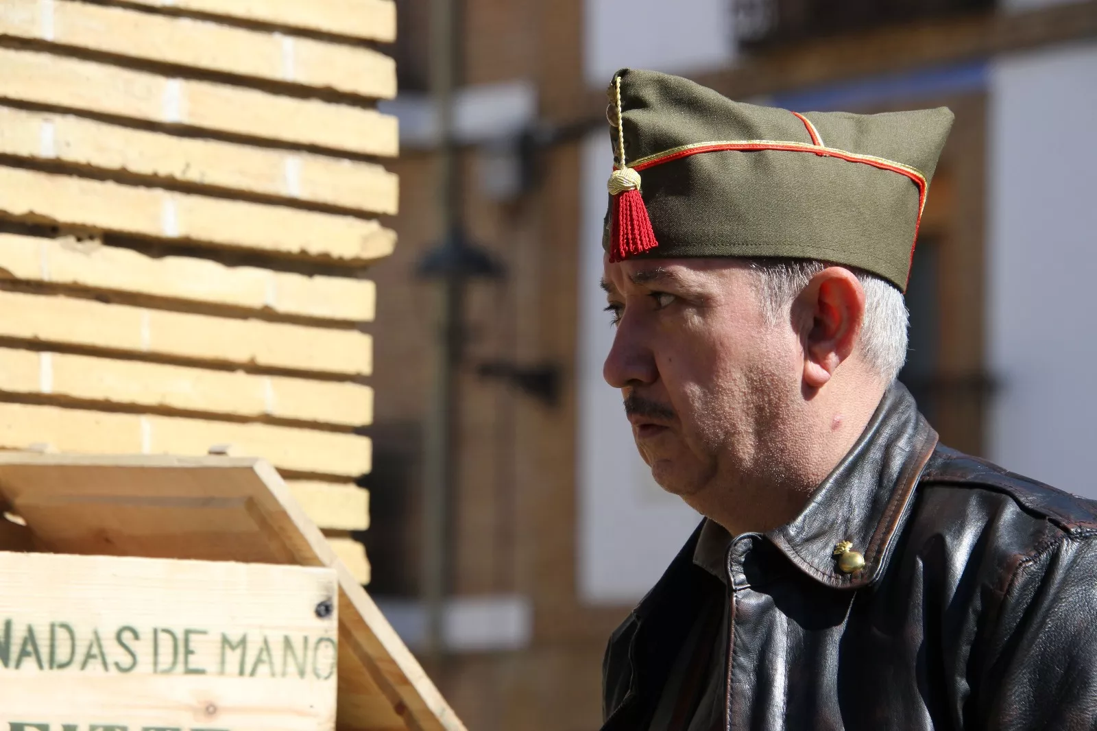 Recreación histórica en Siétamo. Foto Carlos Neofato