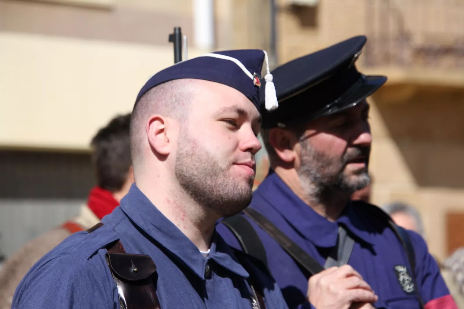 Recreación histórica en Siétamo. Foto Carlos Neofato