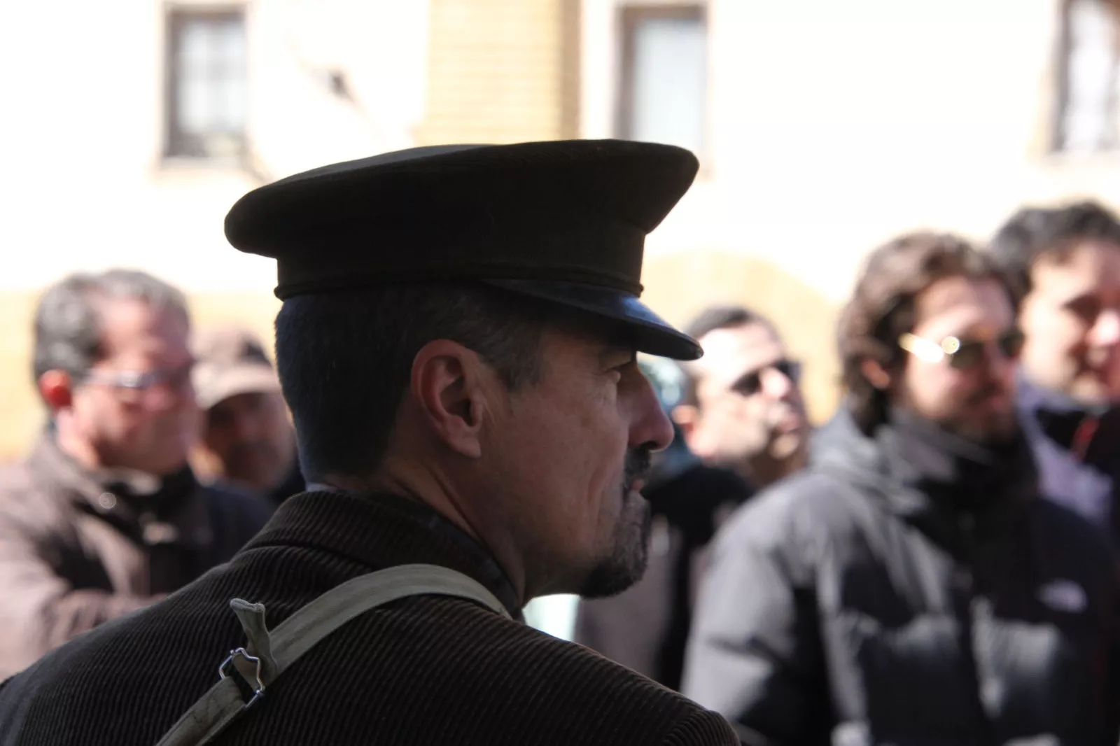 Recreación histórica en Siétamo. Foto Carlos Neofato