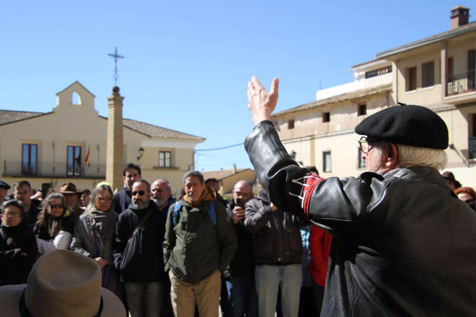 Recreación histórica en Siétamo. Foto Carlos Neofato