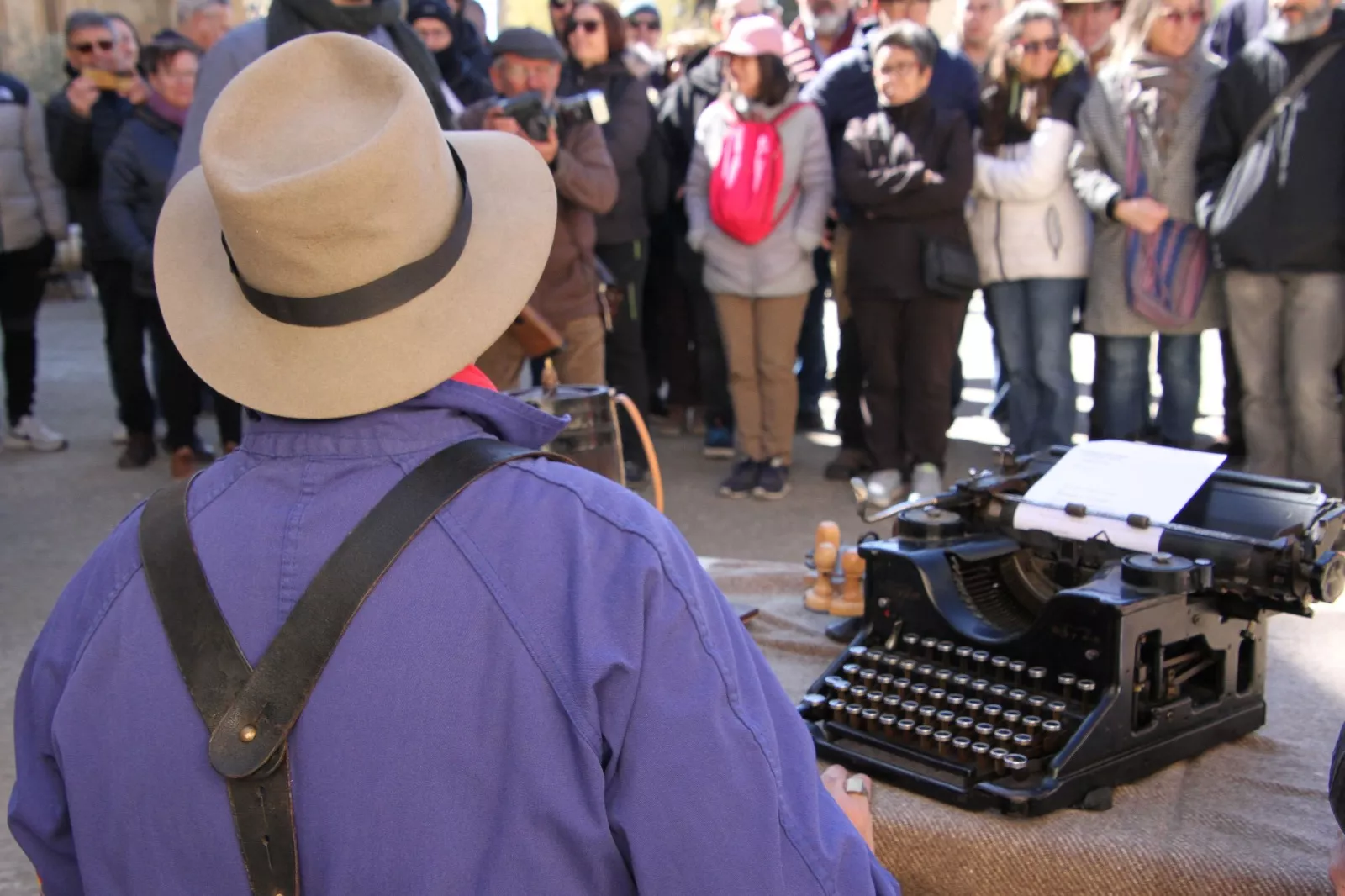 Recreación histórica en Siétamo. Foto Carlos Neofato