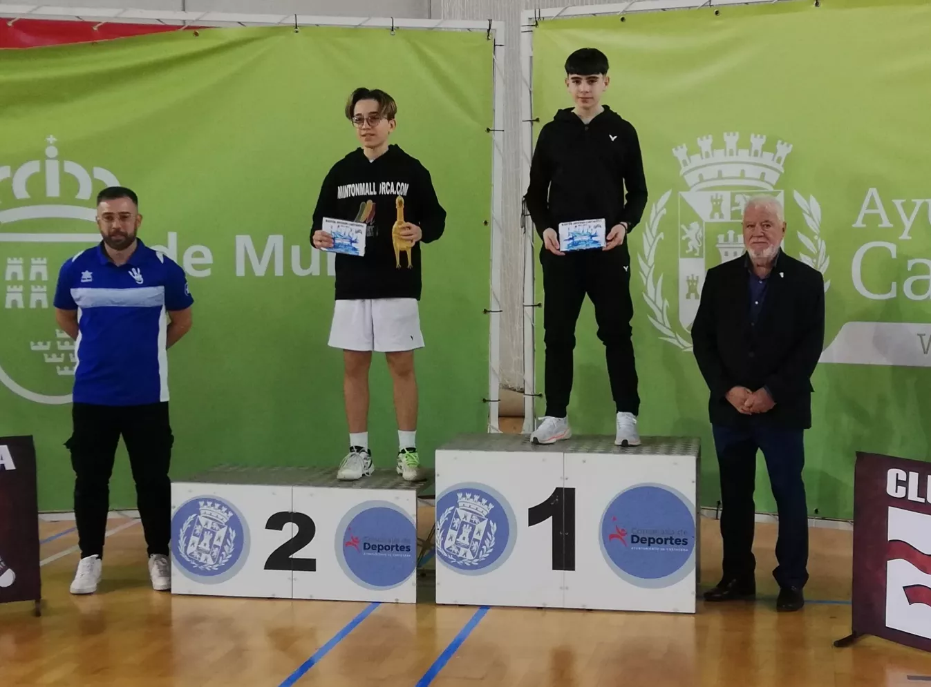 Hugo Gállego, campeón individual Sub-15