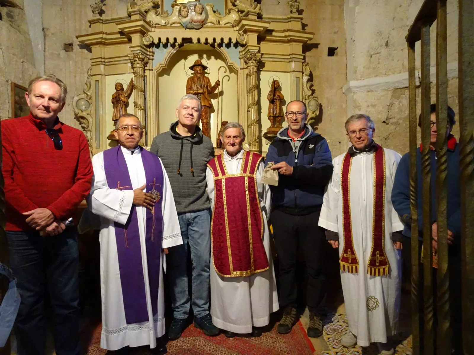 Los sacerdotes que oficiaban en San Úrbez