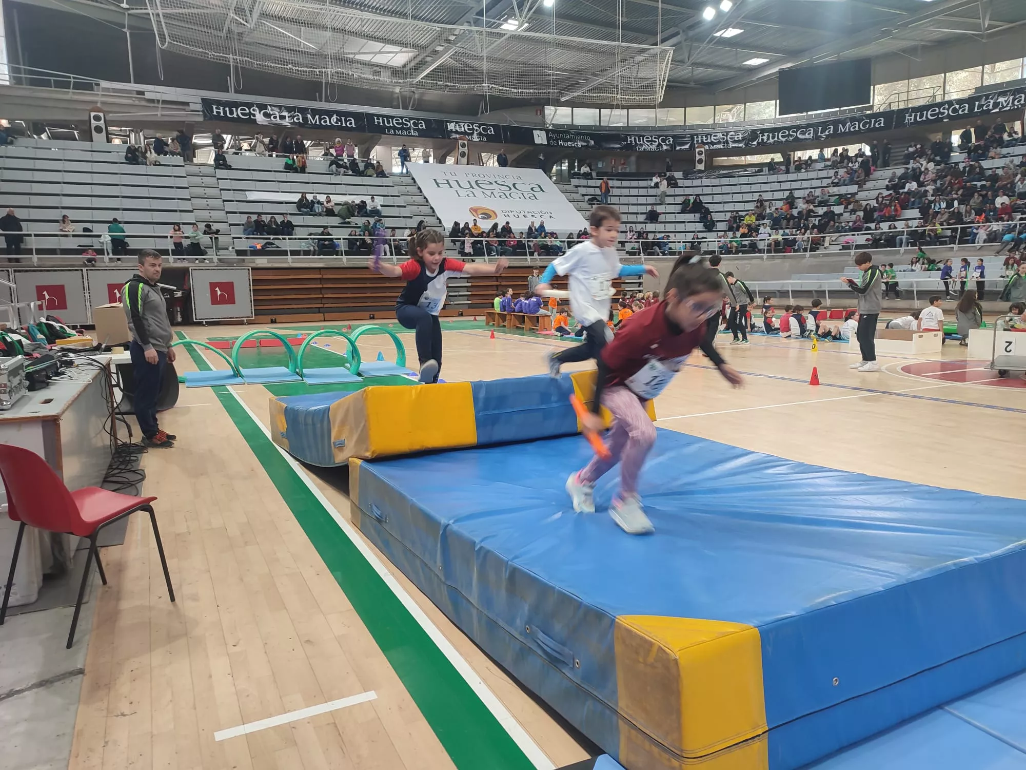 Los pequeños se han empleado a fondo.