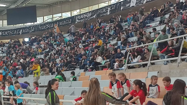 Gran ambiente en el Palacio de Deportes. Gran ambiente en el Palacio de Deportes.