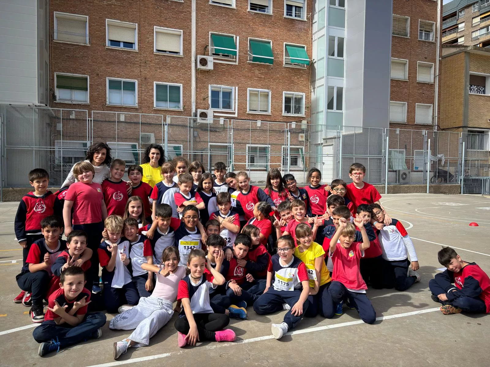 Carrera Solidaria del Colegio Santa Ana de Huesca.