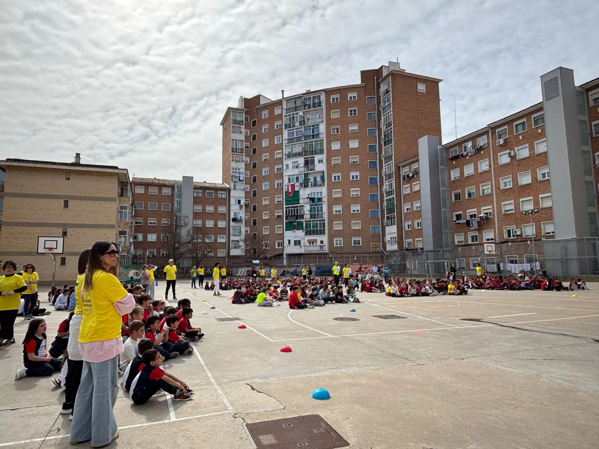 Carrera Solidaria del Colegio Santa Ana de Huesca.