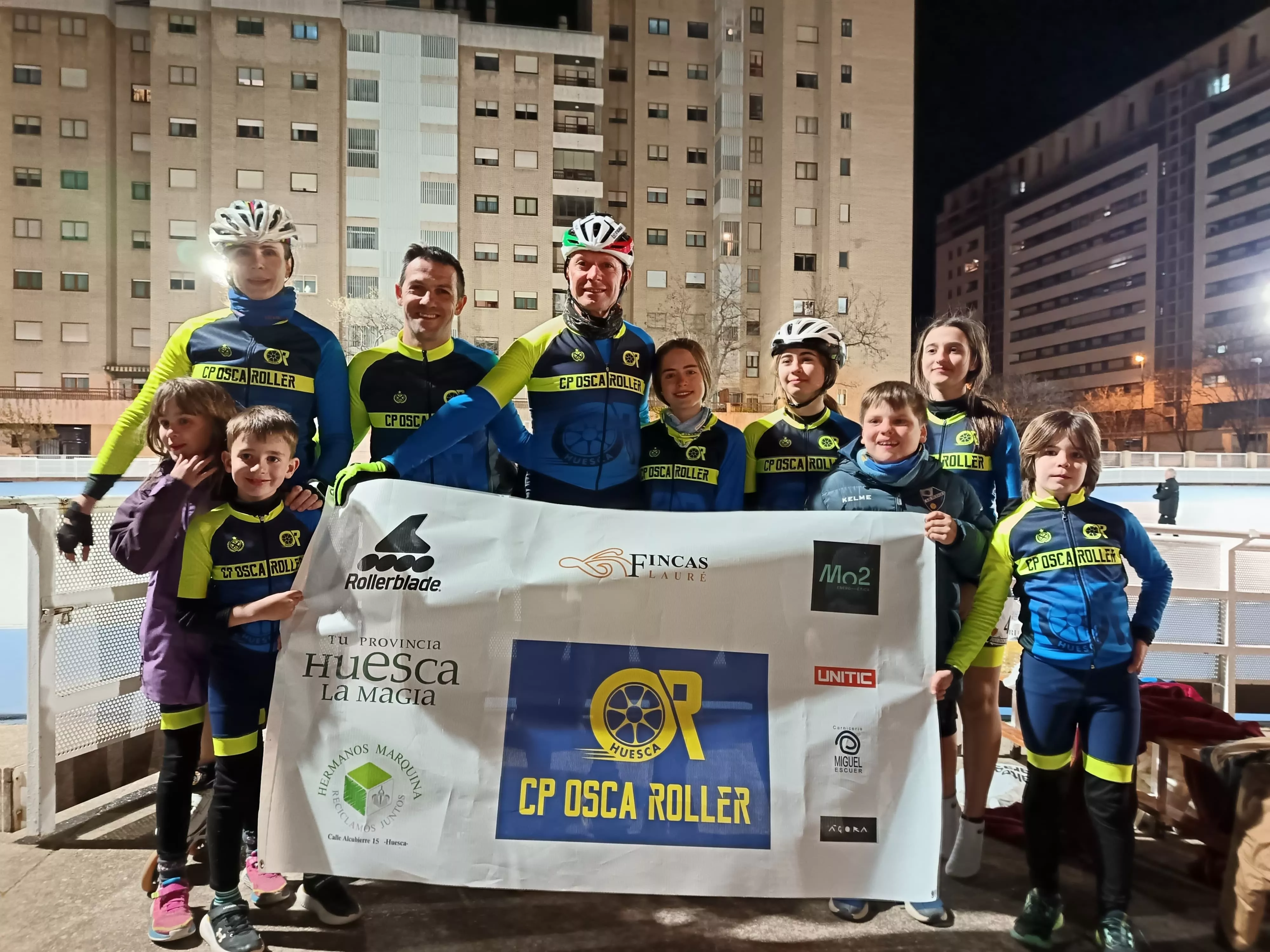 Representación de Osca Roller en el Campeonato de Aragón de velocidad.