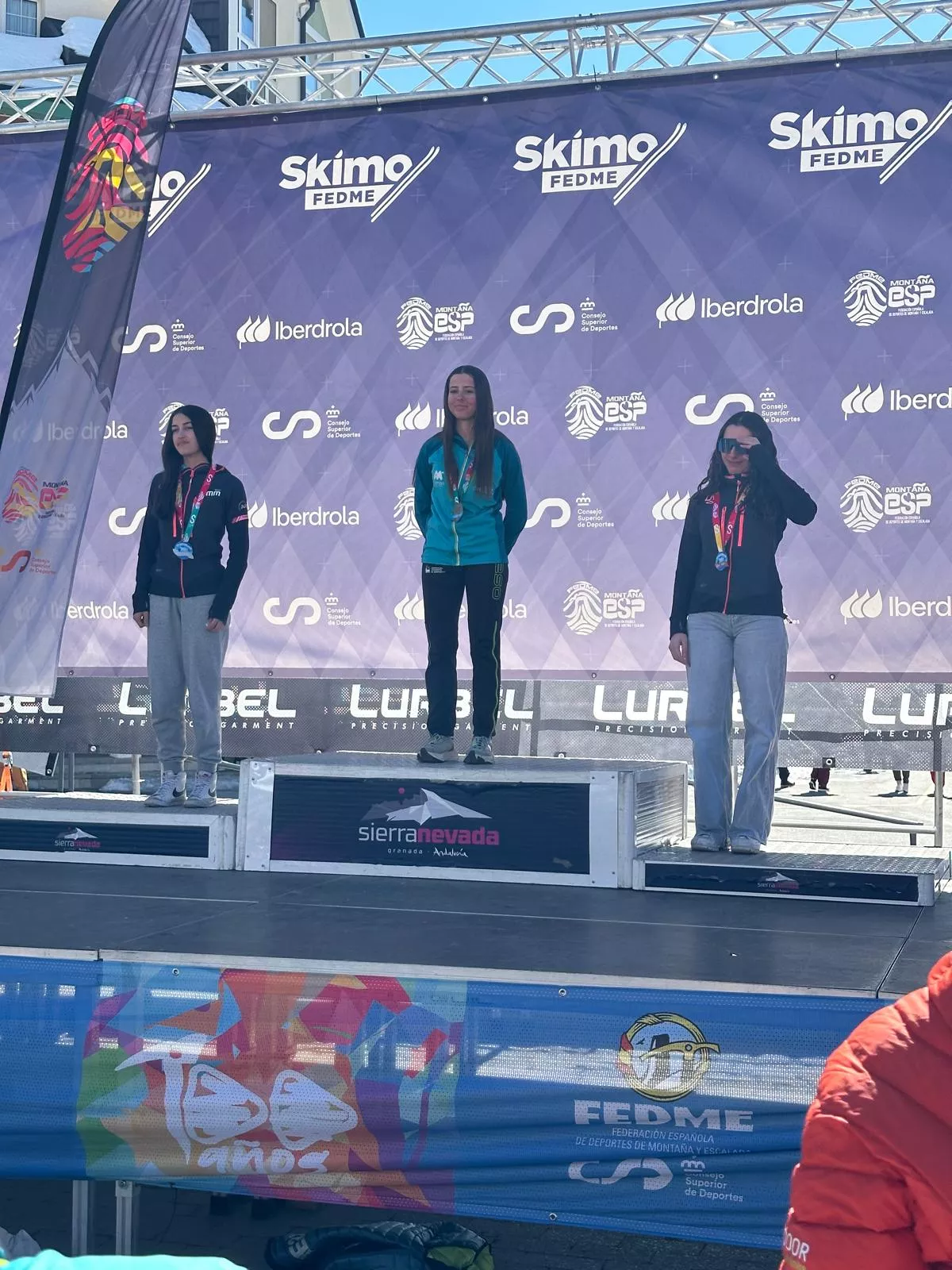 Beatriz De Asprer, podio en el Campeonato Individual