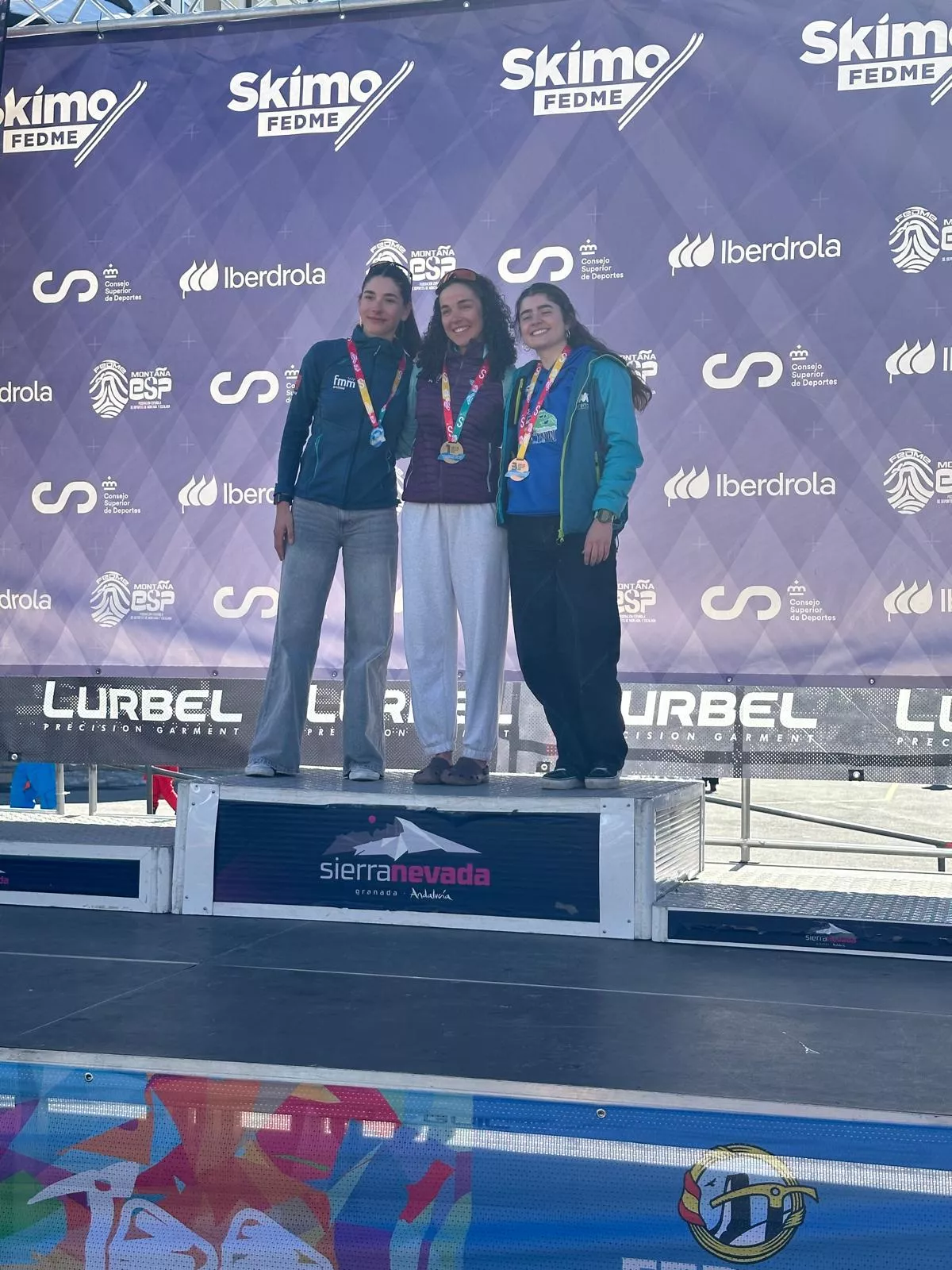 Mara Sahagún, podio en el Campeonato Individual