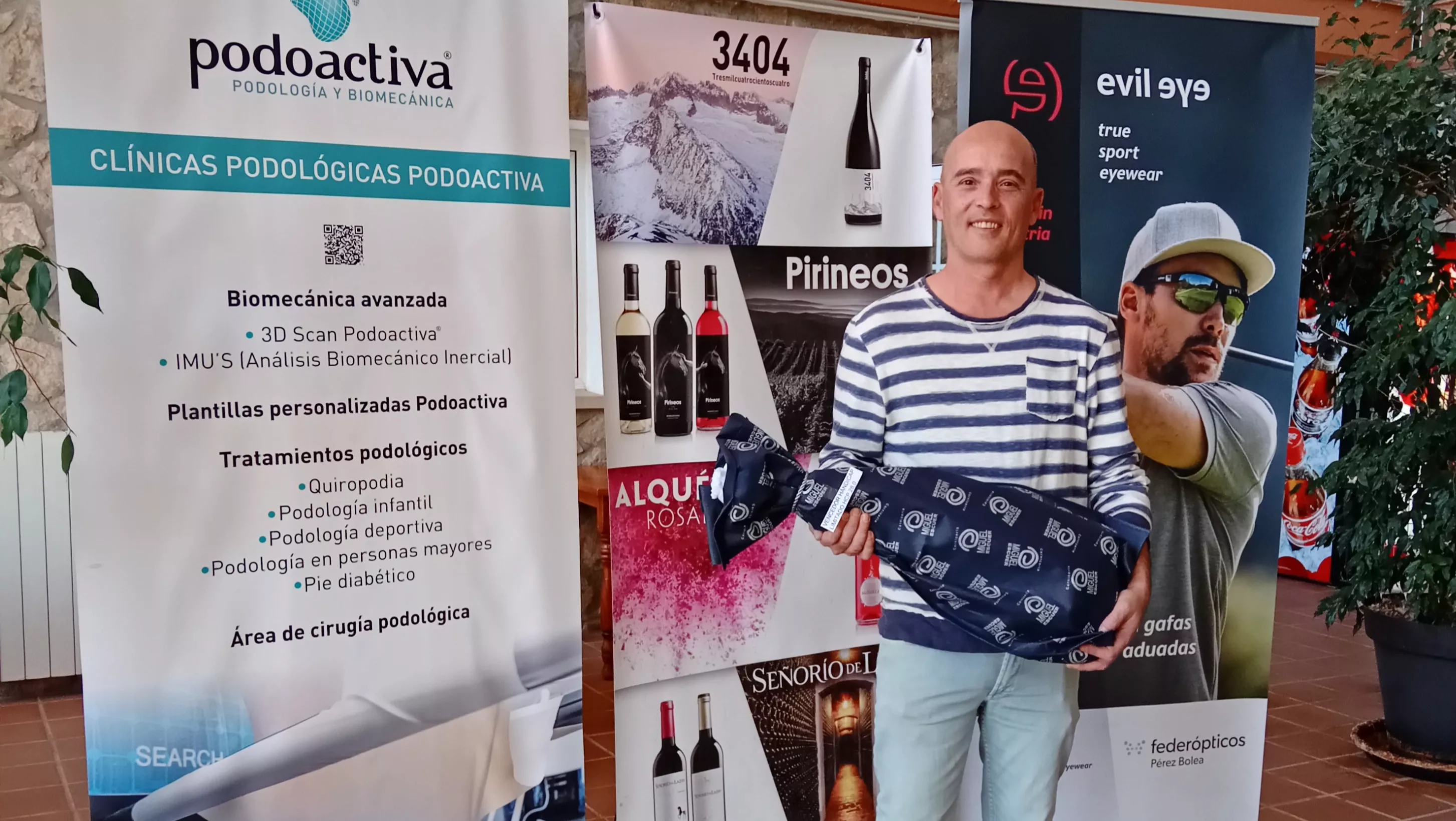 Lalo Riva domina la primera prueba de la Liga Golf Guara