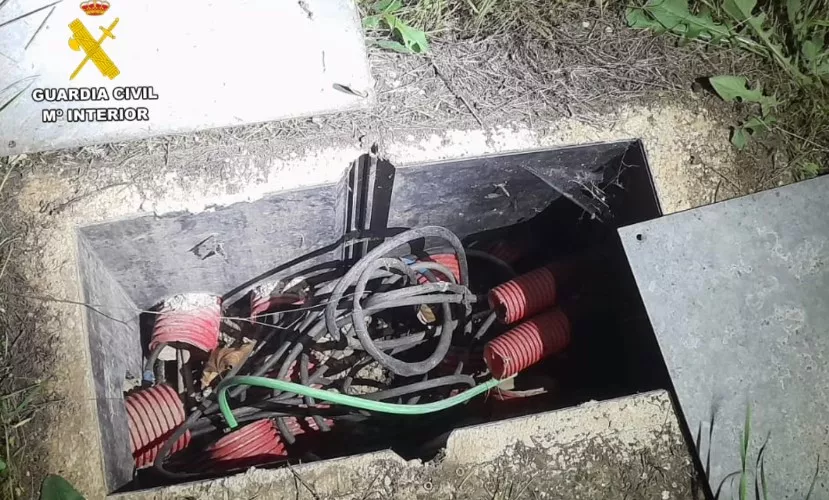 Lugar del robo con fuerza en el embalse de la Sotonera