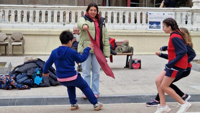 Día del Juego en la calle 2025 en Huesca. Foto Myriam Martínez Día del Juego en la calle 2025 en Huesca. Foto Myriam Martínez