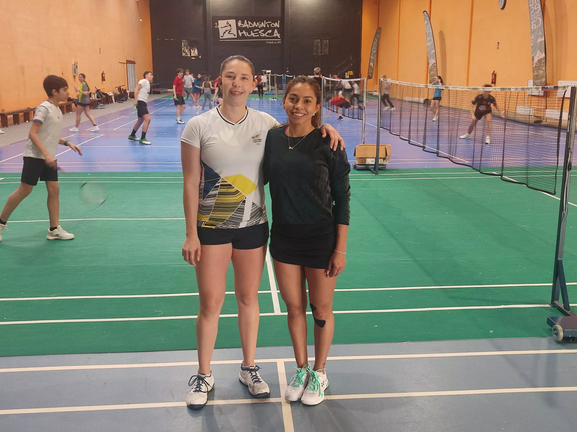 Juliana Giraldo (izquierda) y Nikté Sotomayor (derecha).