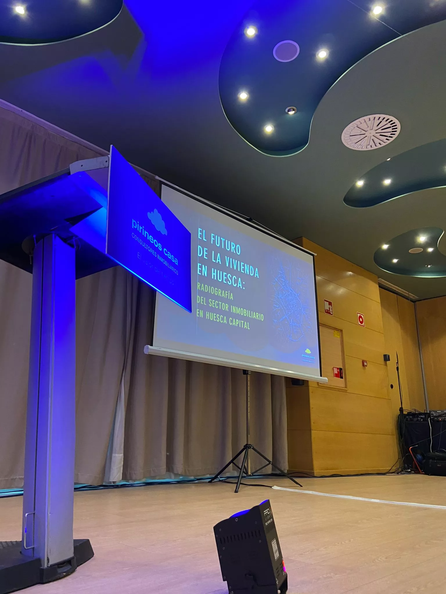 Presentación de la Radiografía del Sector Inmobiliario en Huesca Capital por Pirineos Casa