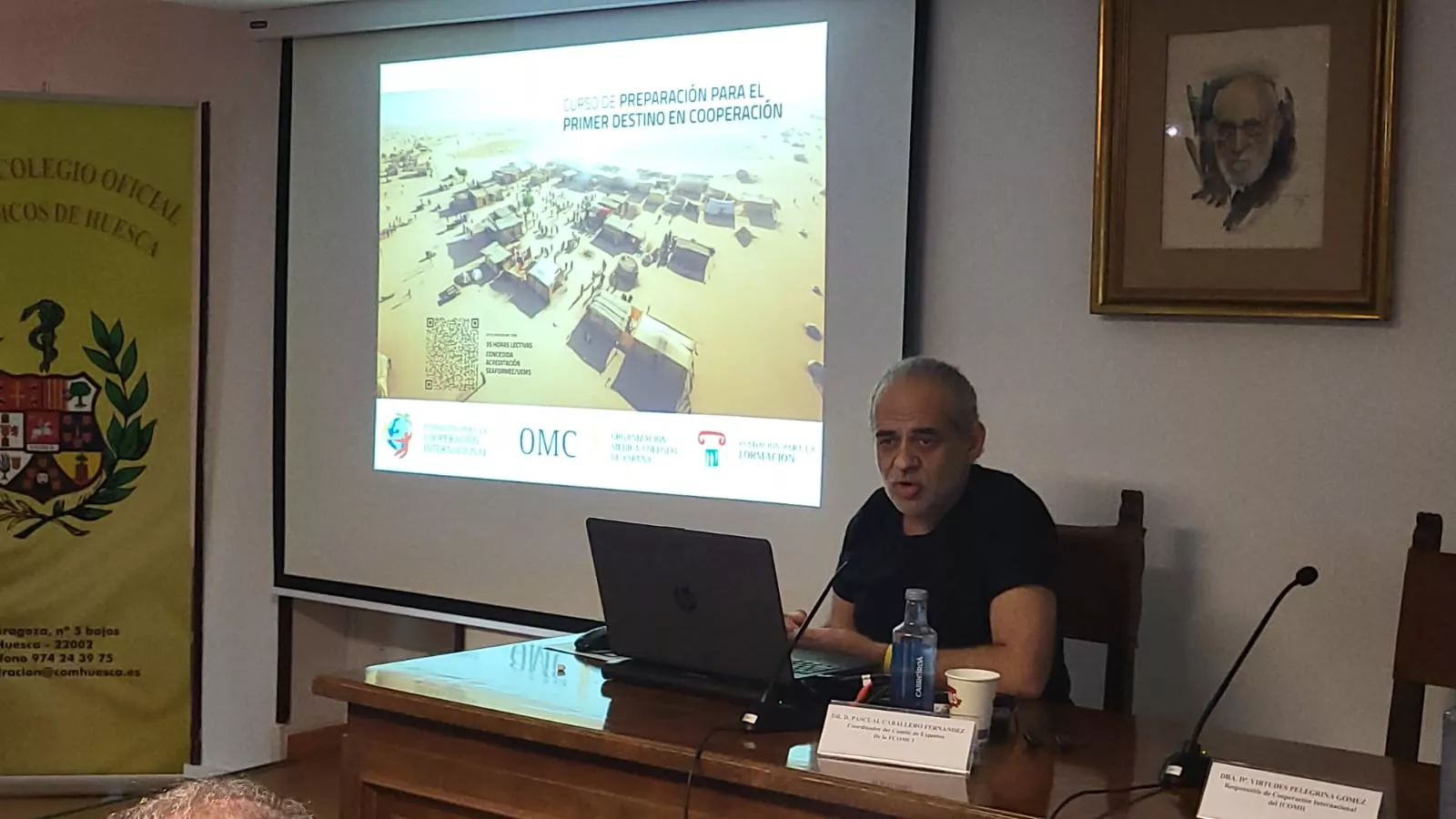 Cooperación Internacional y Voluntariado en el Colegio de Médicos de Huesca