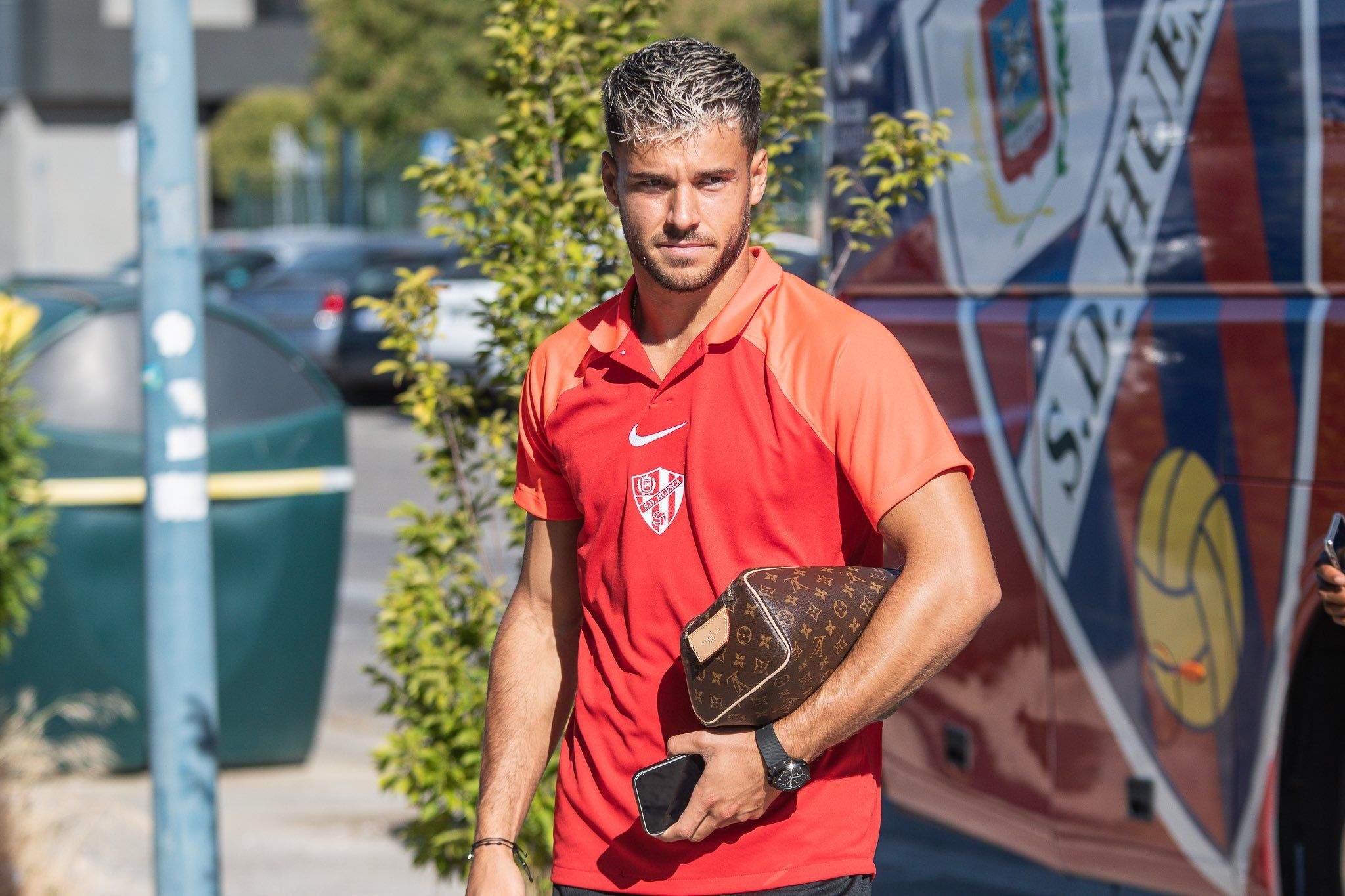 Álvaro Fernández, portero de la SD Huesca.