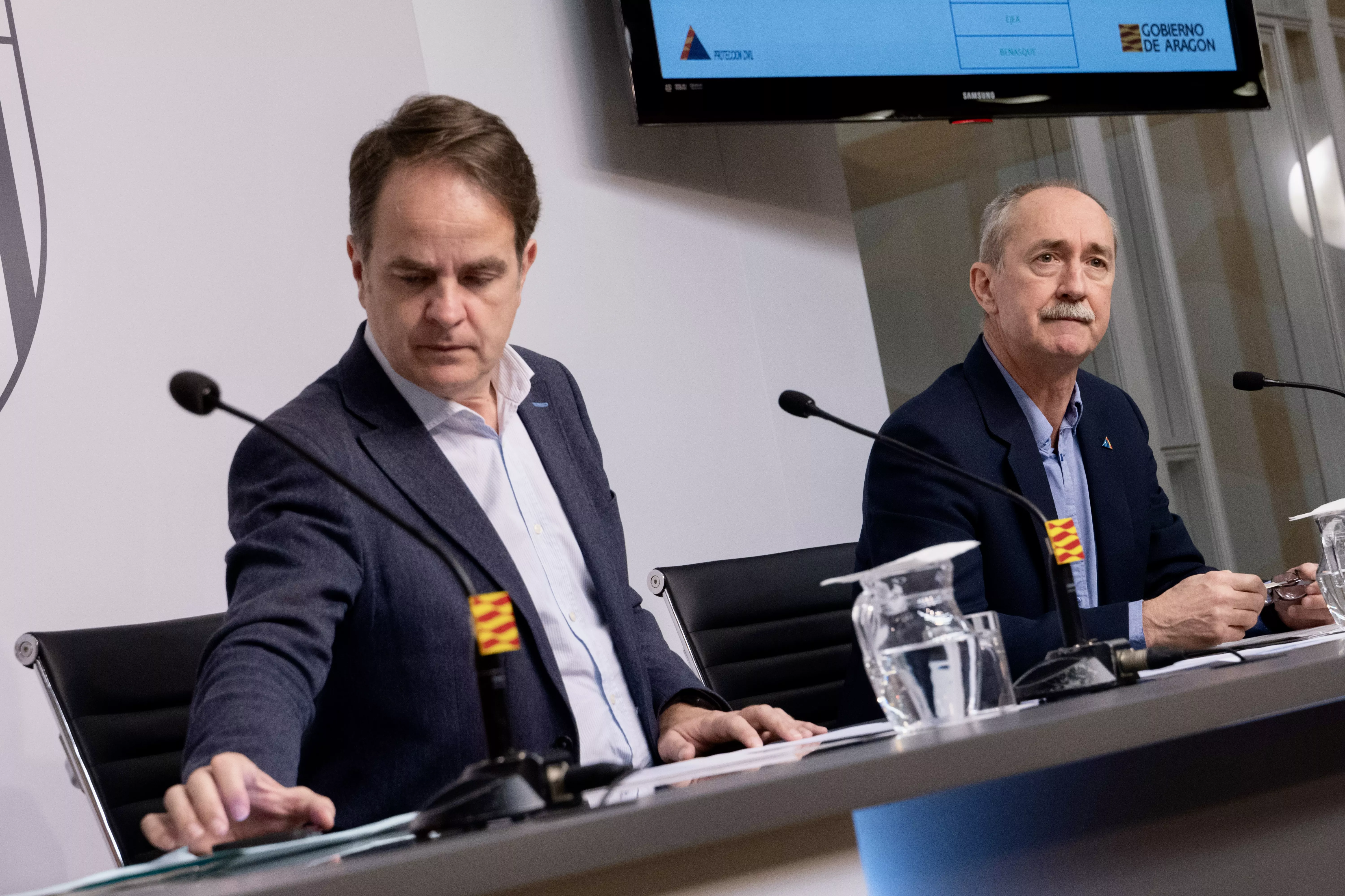 Bermúdez de Castro y Miguel Ángel Clavero