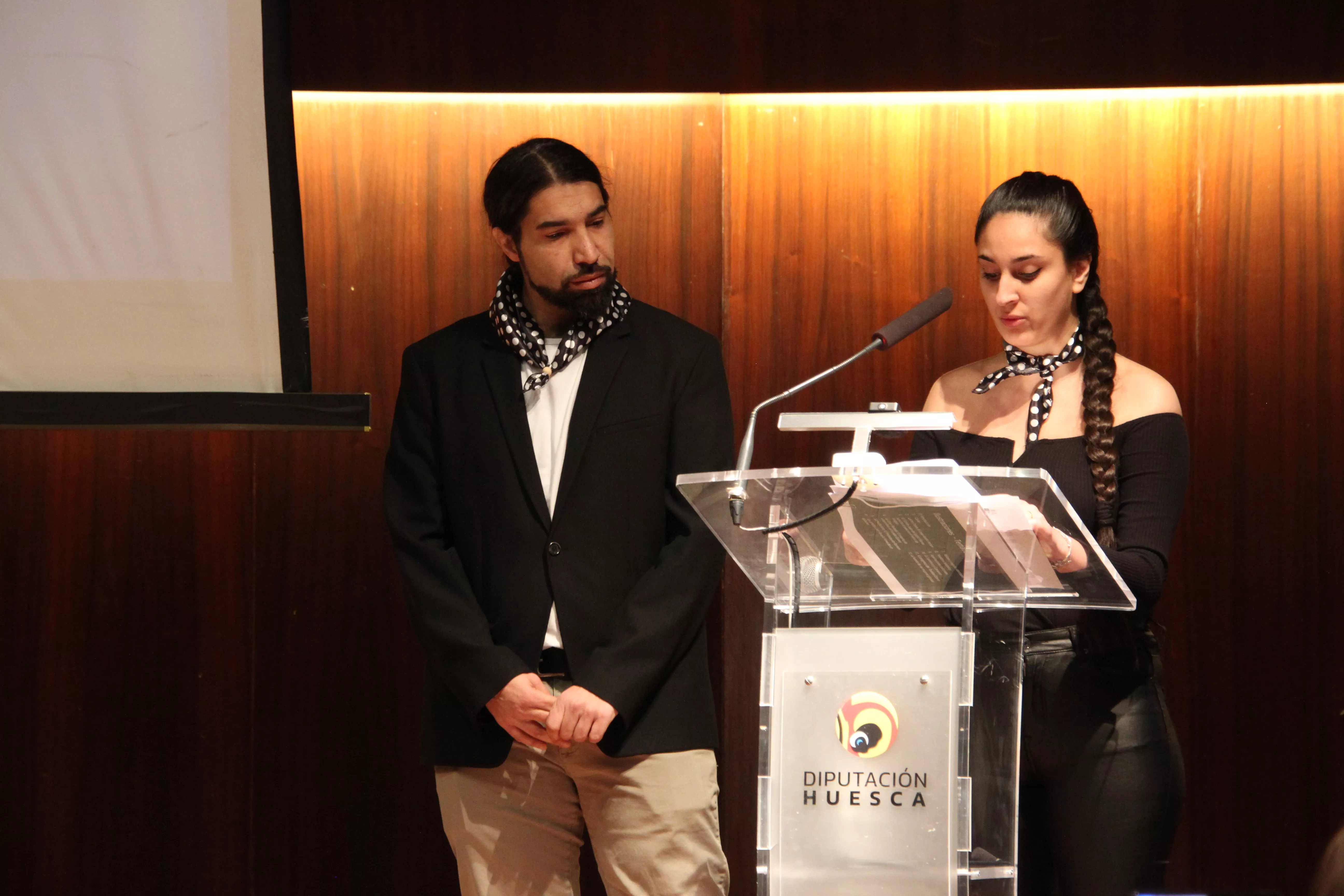 Celebración en Huesca del 600 aniversario de la llegada del pueblo gitano a España. Foto: Carlos Neofato