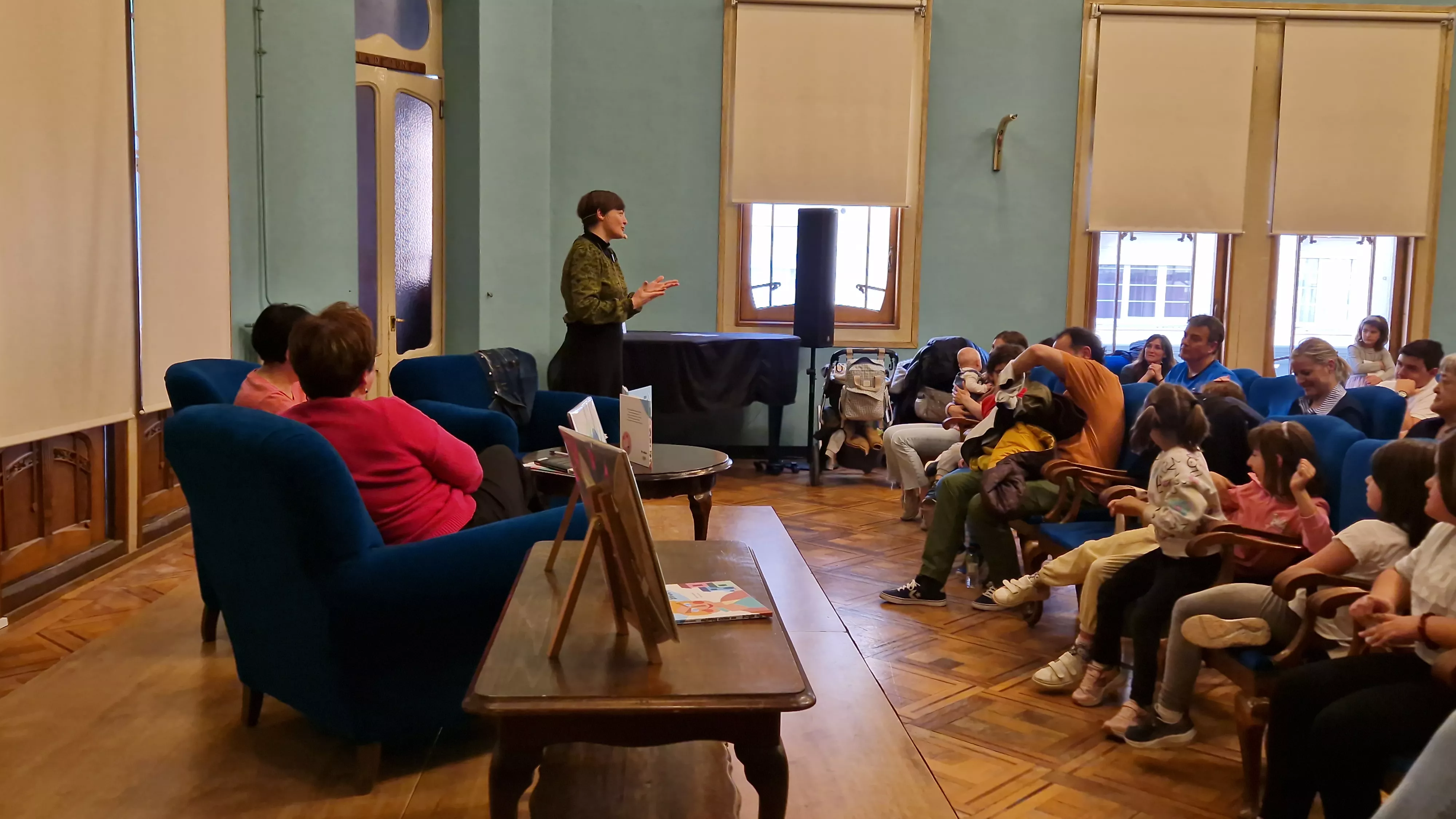 Presentación del álbum ilustrado Don Domingo Bardaringo de Sandra Araguás y Vicky de Sus. Foto Myriam Martínez