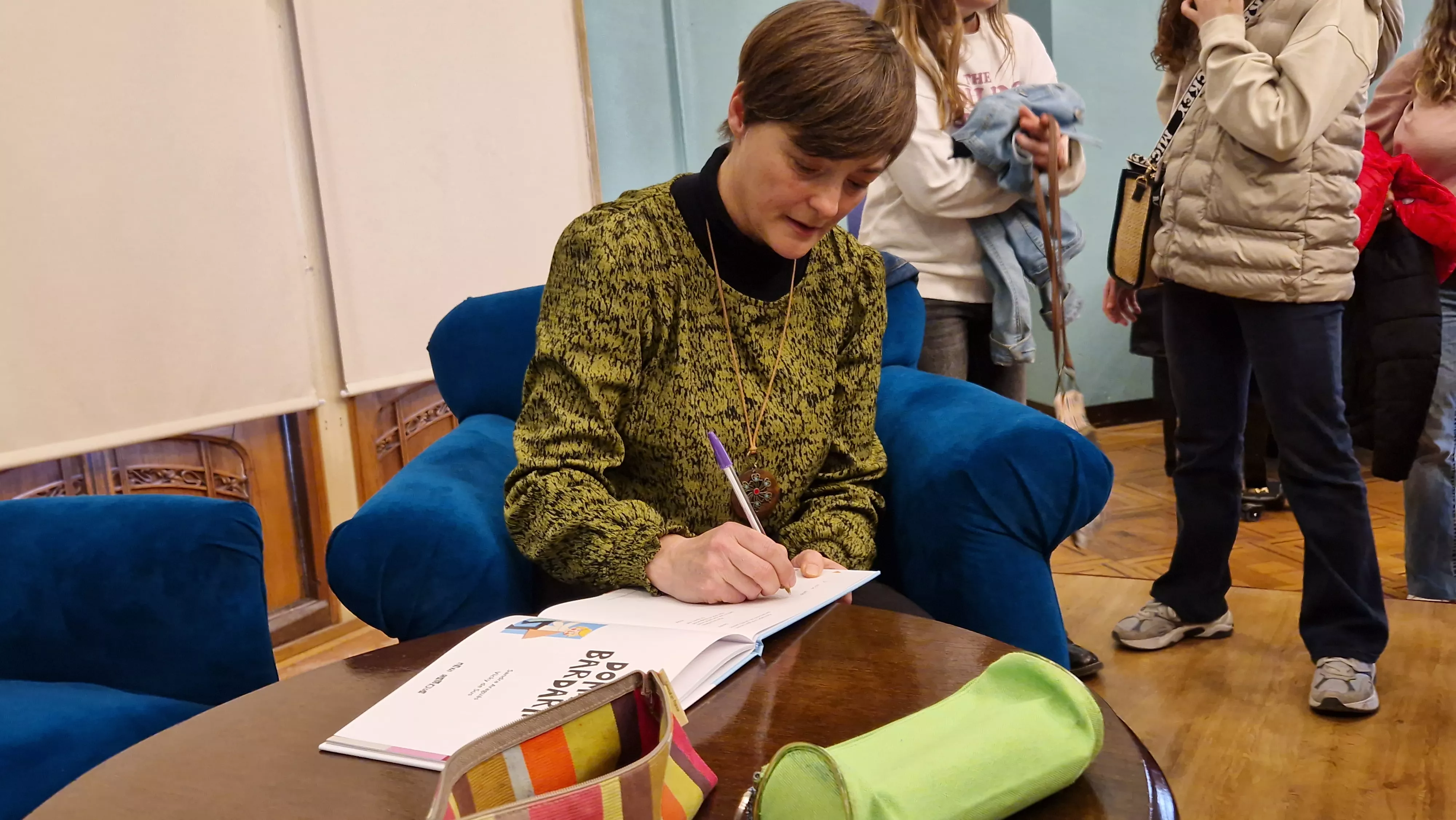 Presentación del álbum ilustrado Don Domingo Bardaringo de Sandra Araguás y Vicky de Sus. Foto Myriam Martínez