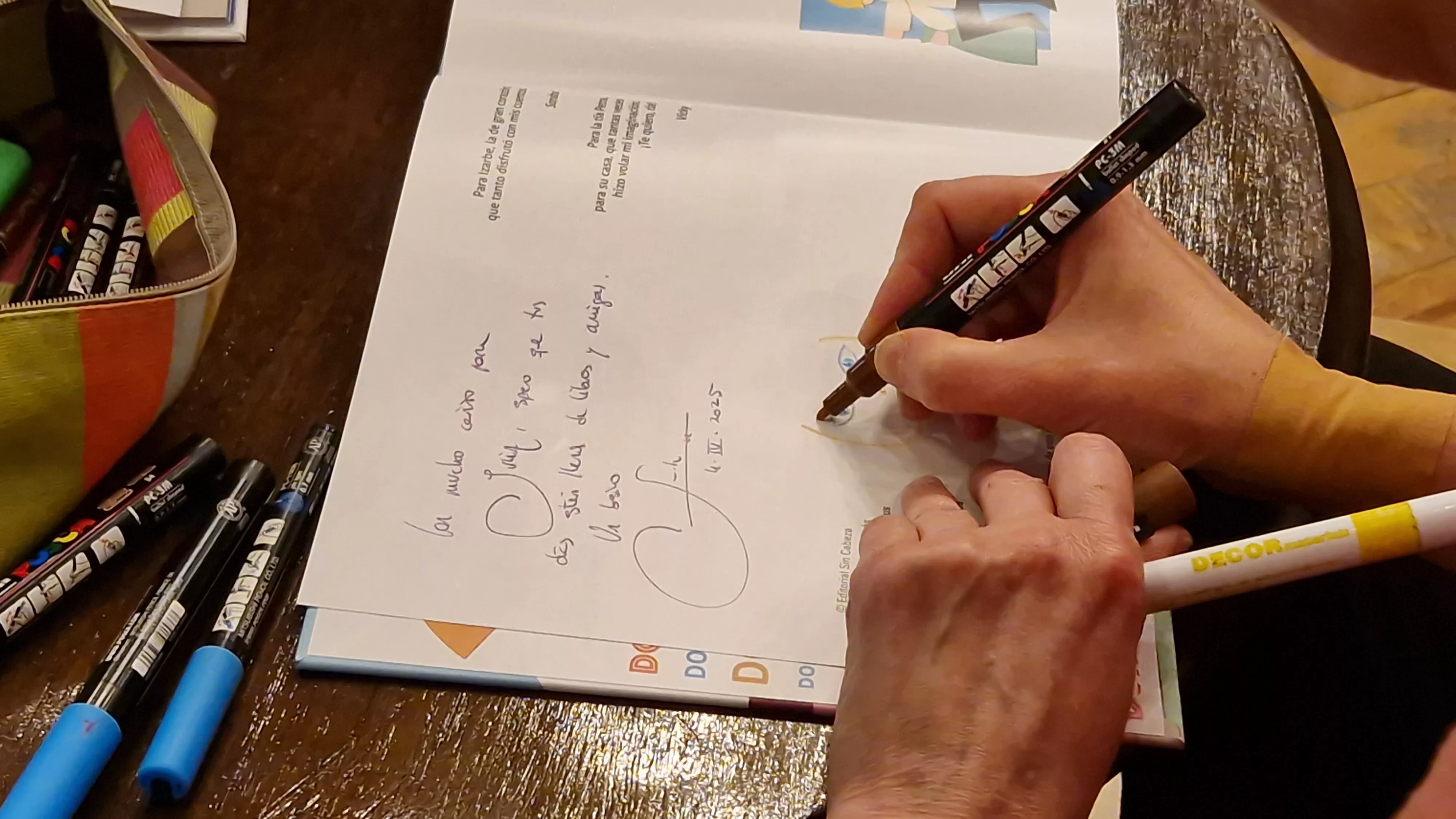 Presentación del álbum ilustrado Don Domingo Bardaringo de Sandra Araguás y Vicky de Sus. Foto Myriam Martínez