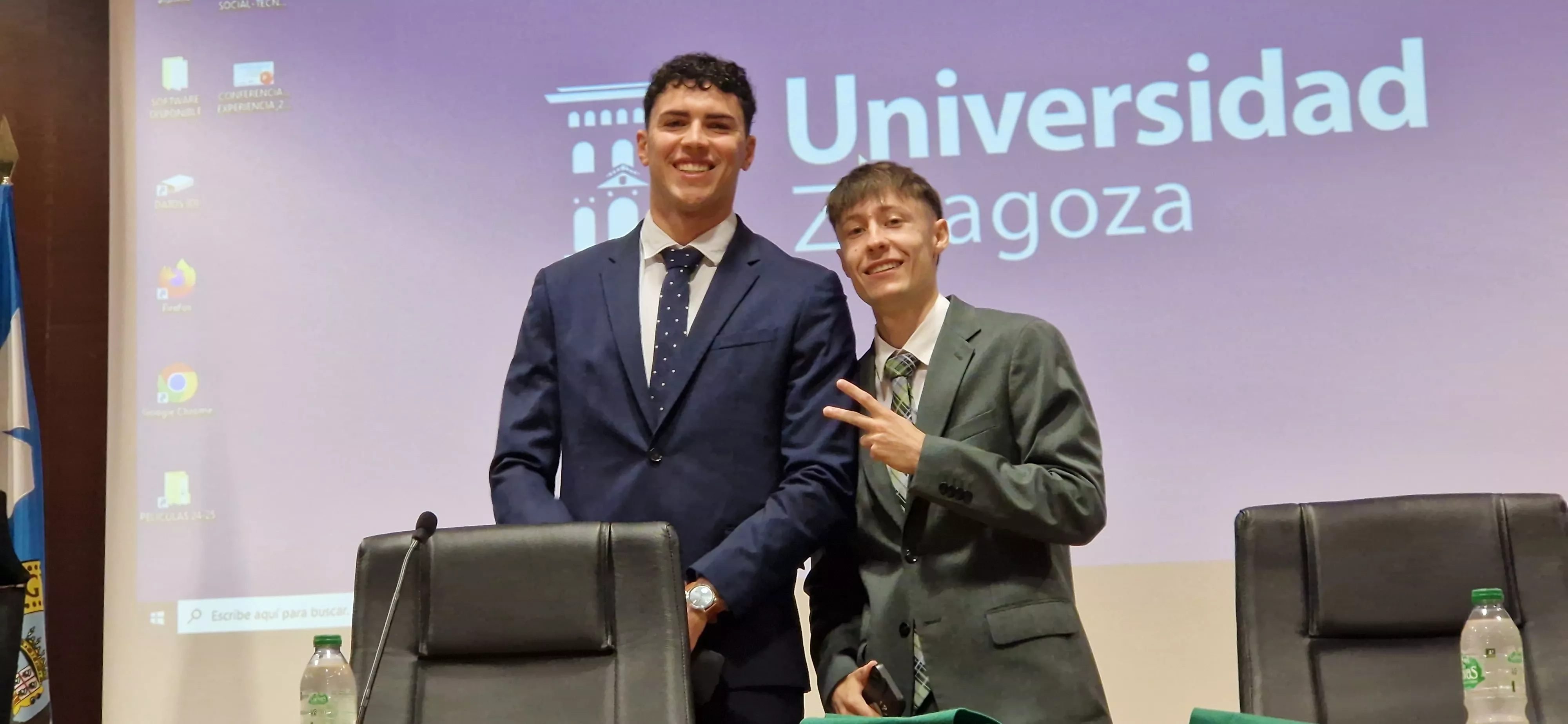 Fiesta anual del Colegio Mayor Universitario 'Ramón Acín'. Foto Myriam Martínez