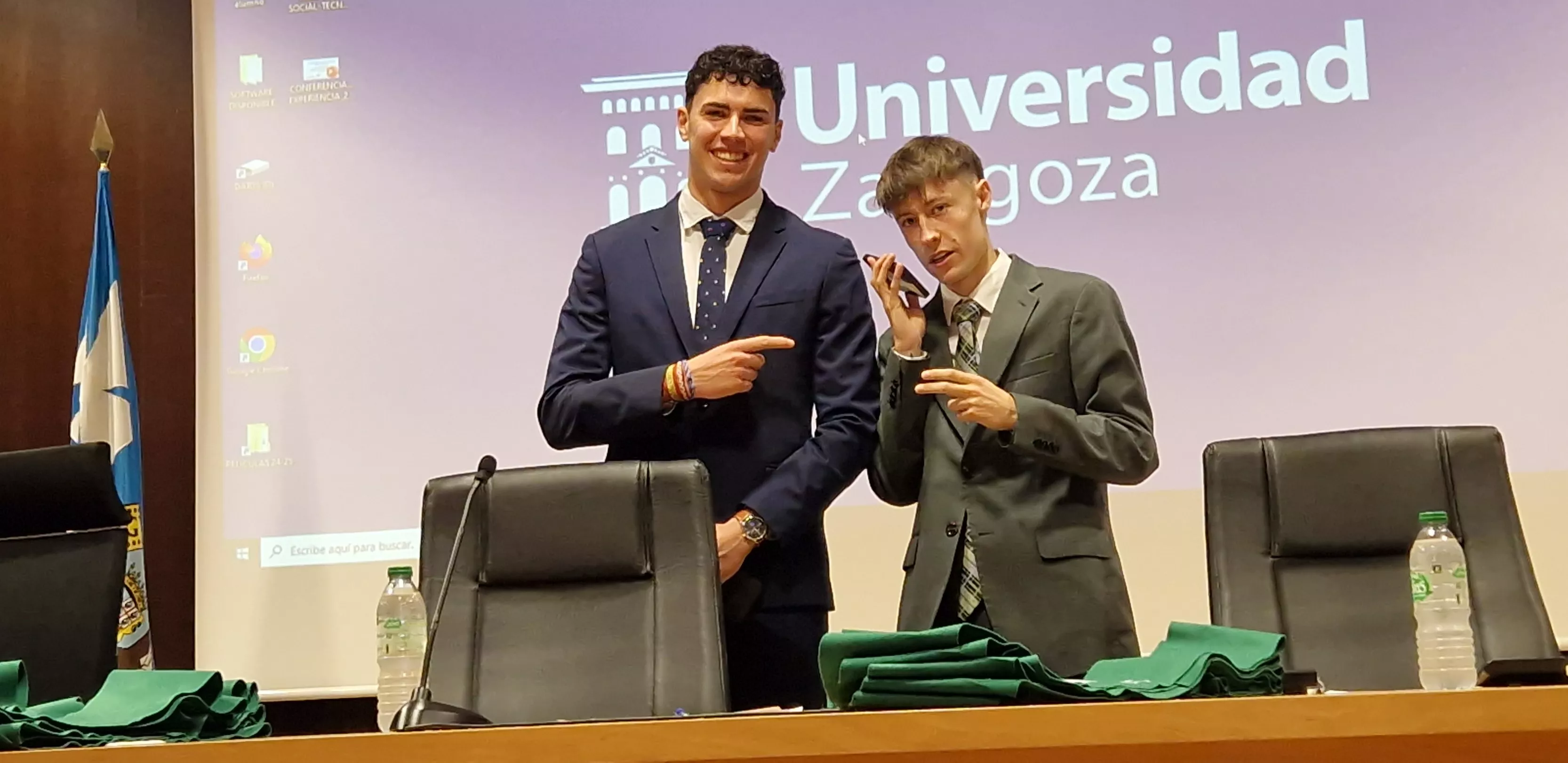 Fiesta anual del Colegio Mayor Universitario 'Ramón Acín'. Foto Myriam Martínez