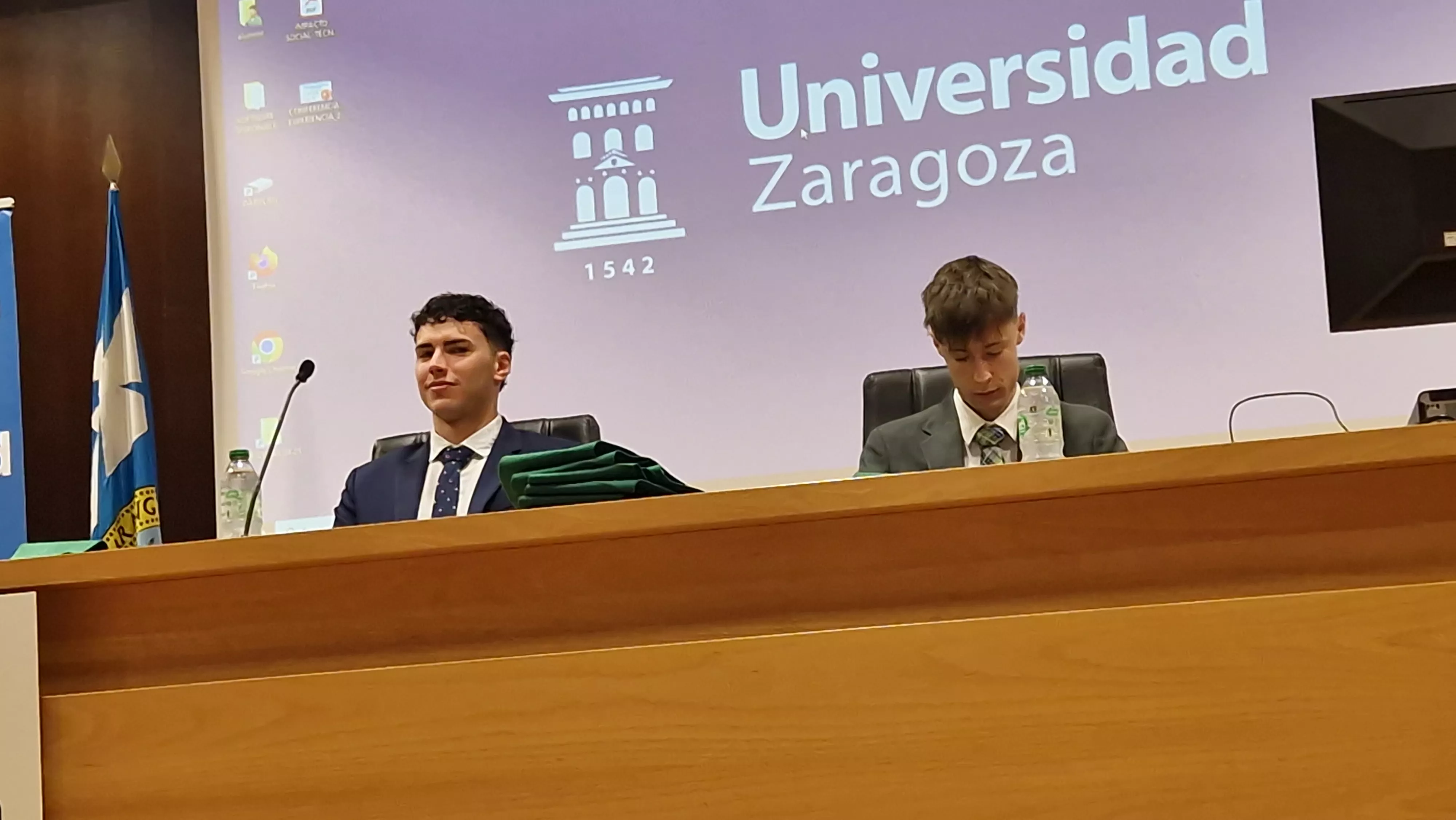 Fiesta anual del Colegio Mayor Universitario 'Ramón Acín'. Foto Myriam Martínez