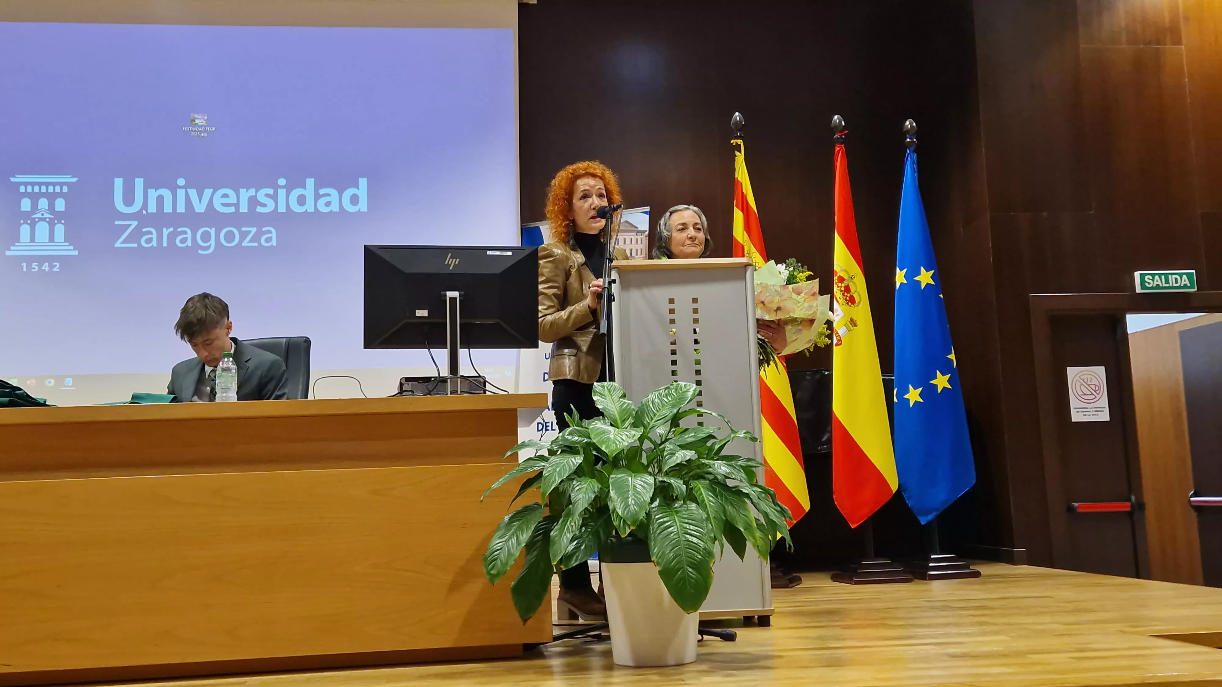 Elena Navasa ha recibido un homenaje. Foto Myriam Martínez