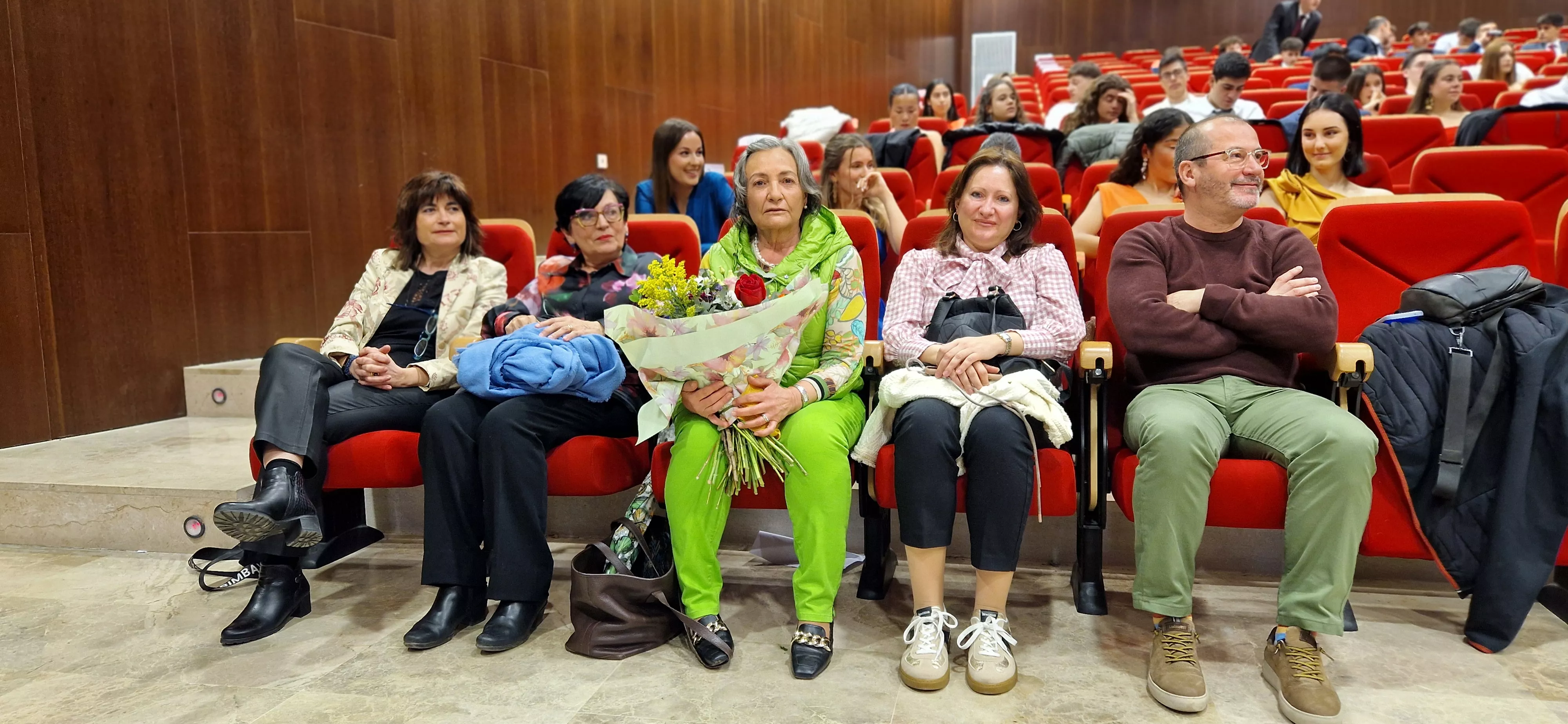 Elena Navasa ha recibido un homenaje. Foto Myriam Martínez