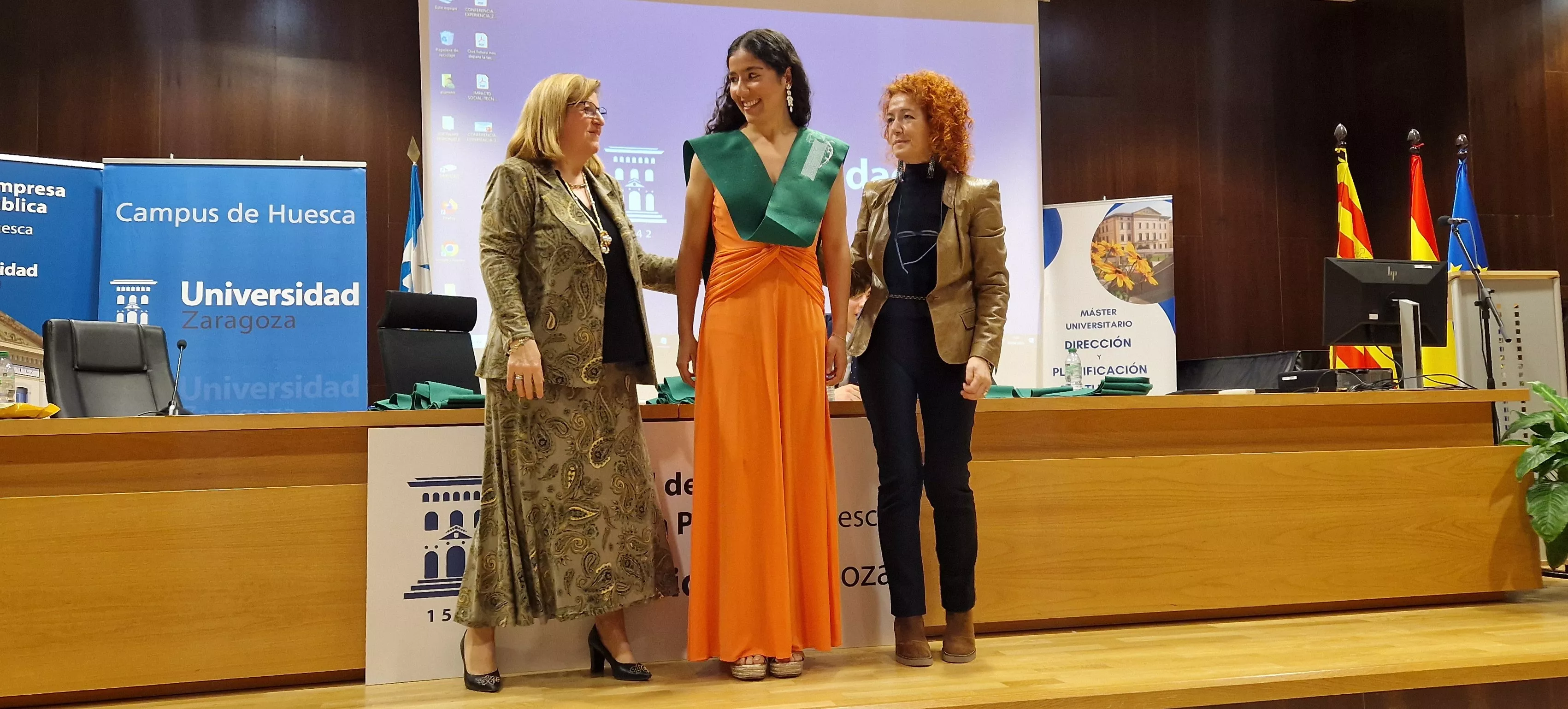 Fiesta anual del Colegio Mayor Universitario 'Ramón Acín'. Foto Myriam Martínez