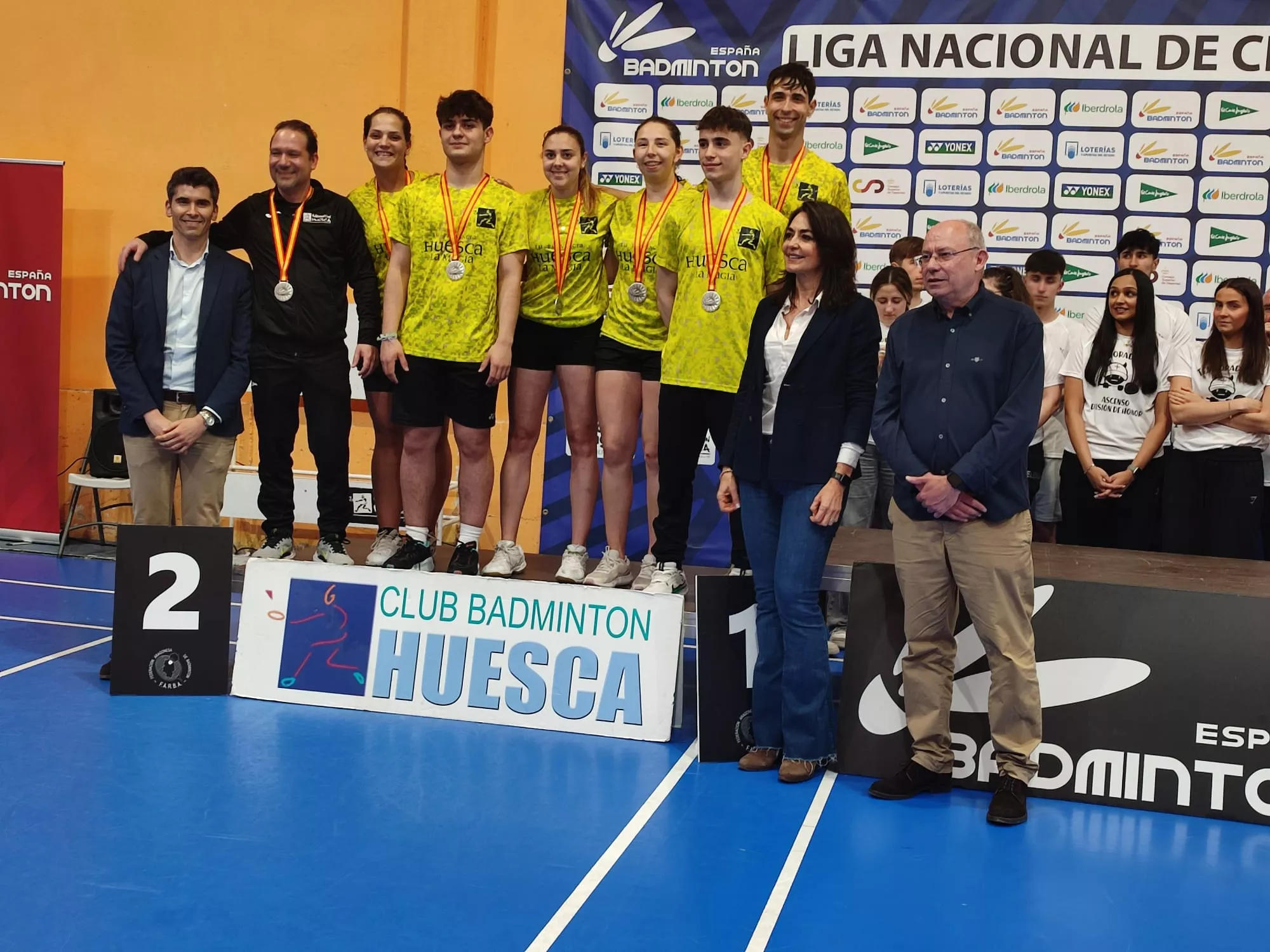 Badminton Huesca La Magia asciende a División de Honor
