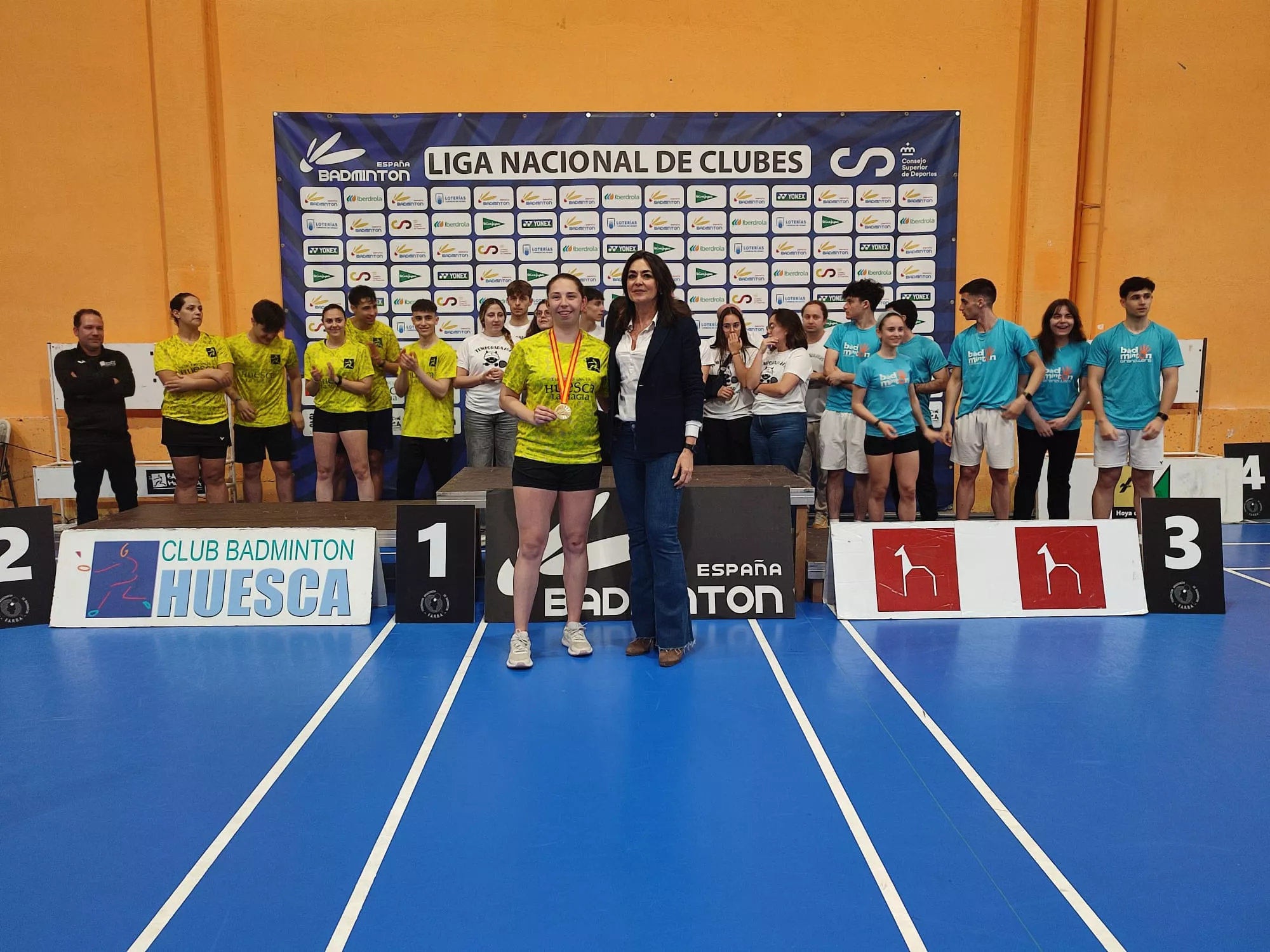 Badminton Huesca La Magia asciende a División de Honor 