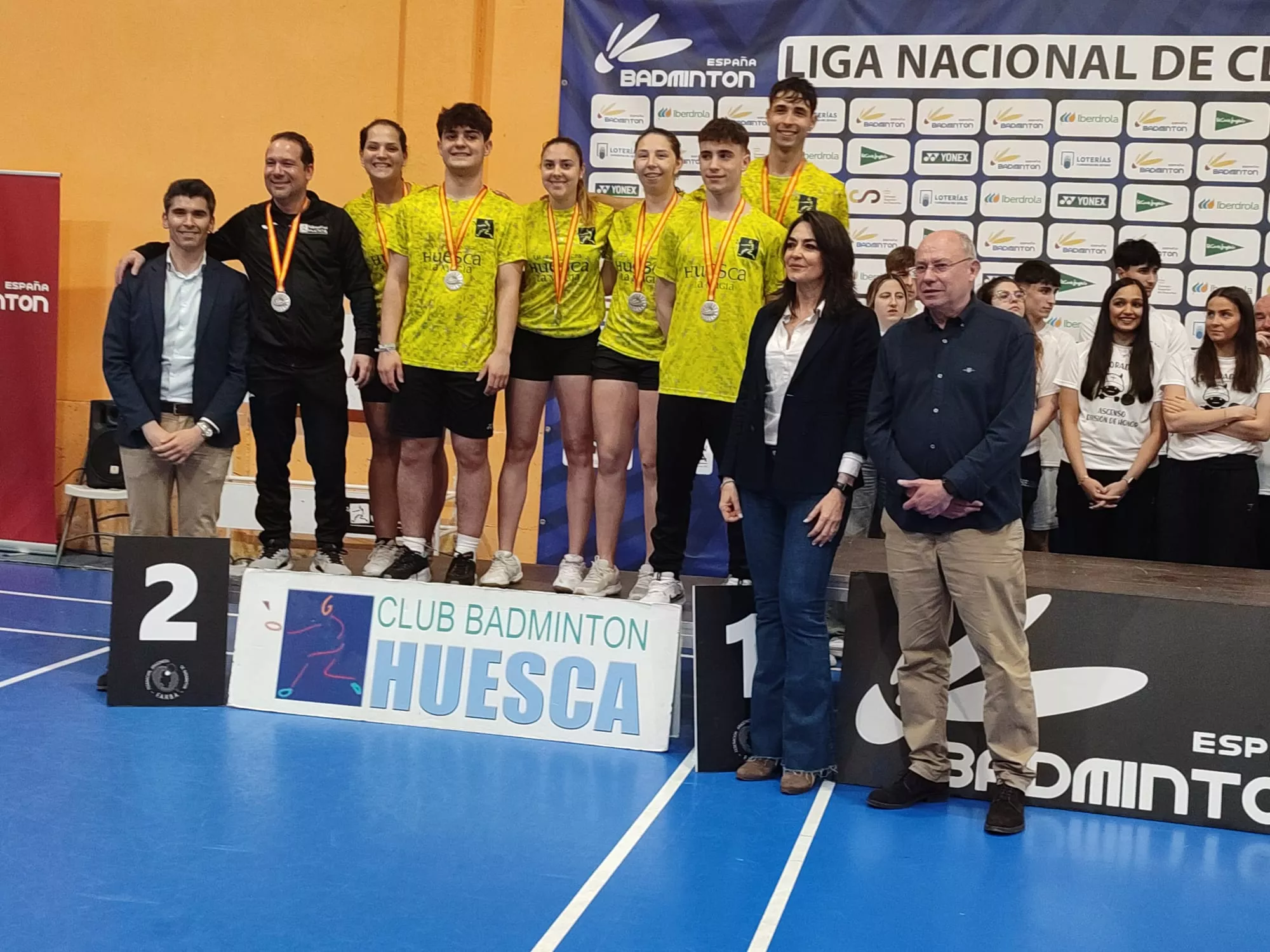 Badminton Huesca La Magia asciende a División de Honor 