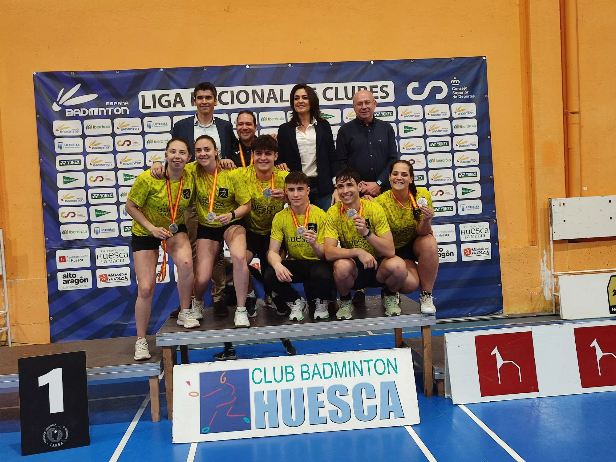 Badminton Huesca La Magia asciende a División de Honor 