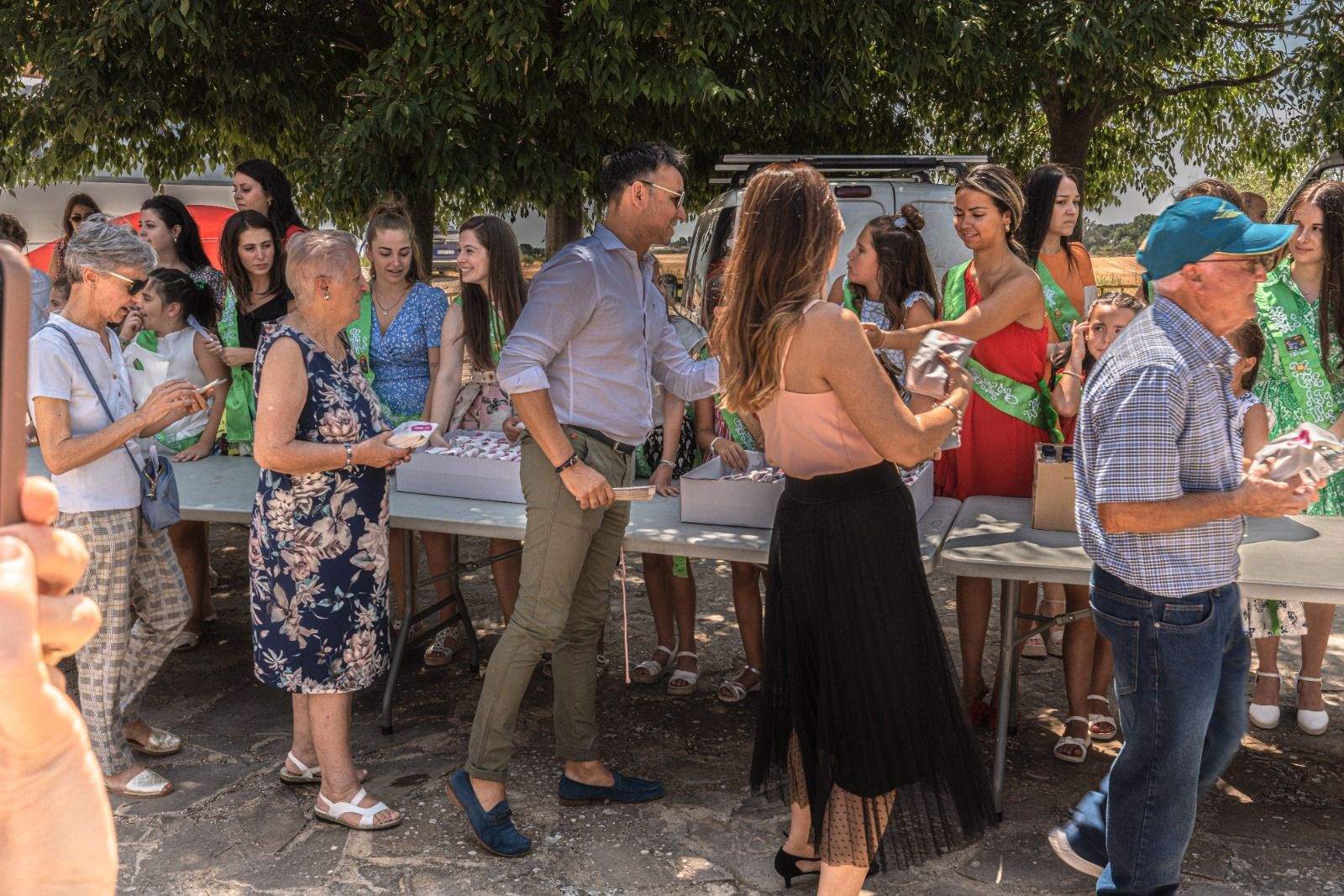 Homenaje a la Cuna de San Lorenzo. Foto José Antonio Terrón 