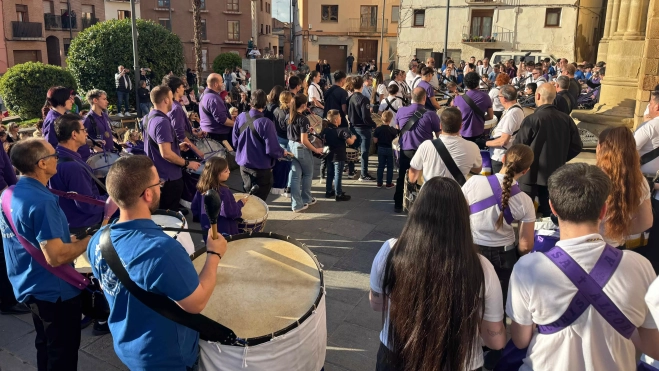 Tamborrada de Binéfar. Tamborrada de Binéfar.