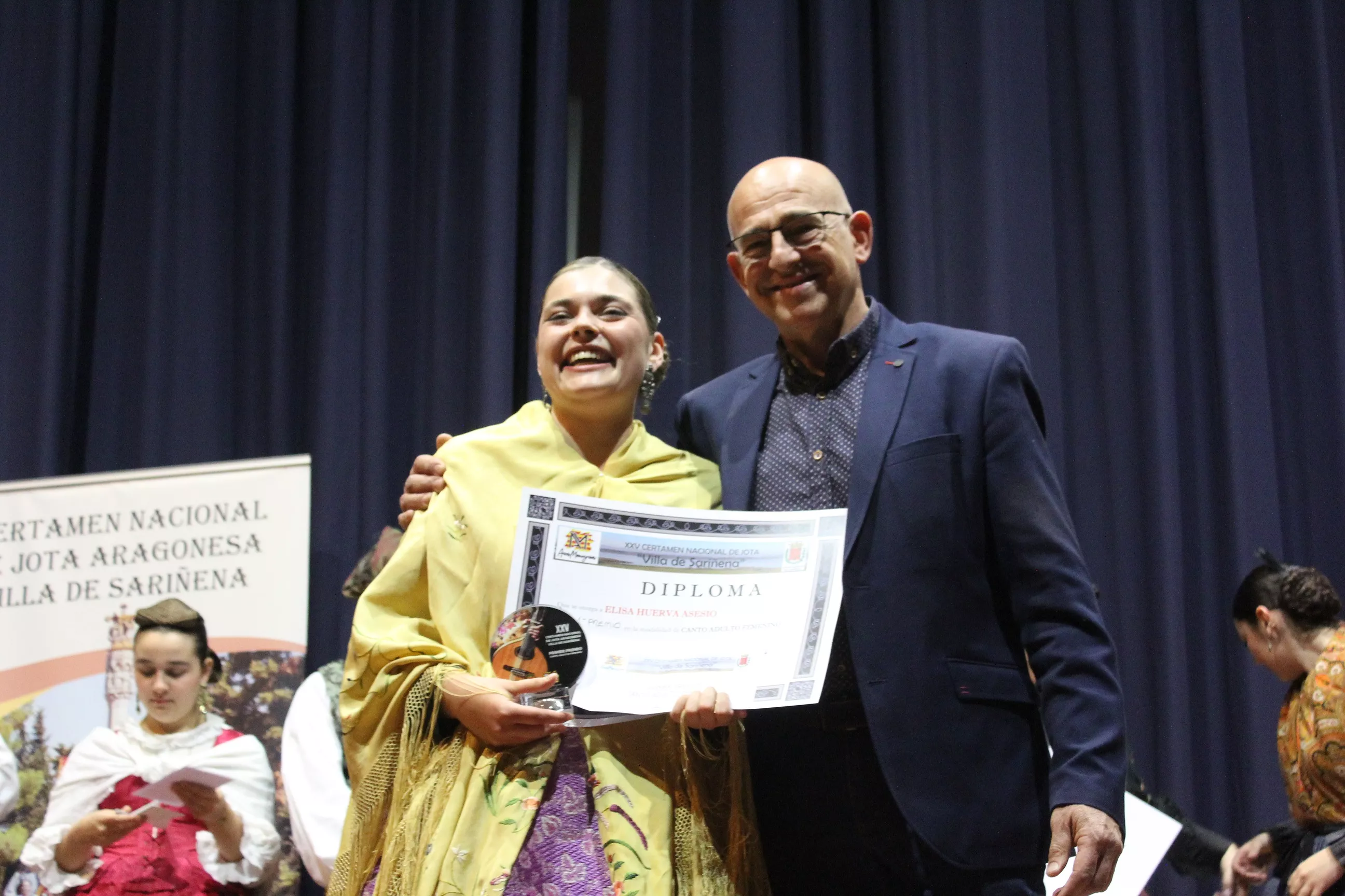 La mejor voz femenina ha sido Elisa Huerva Asesio, de La Cartuja de Monegros.