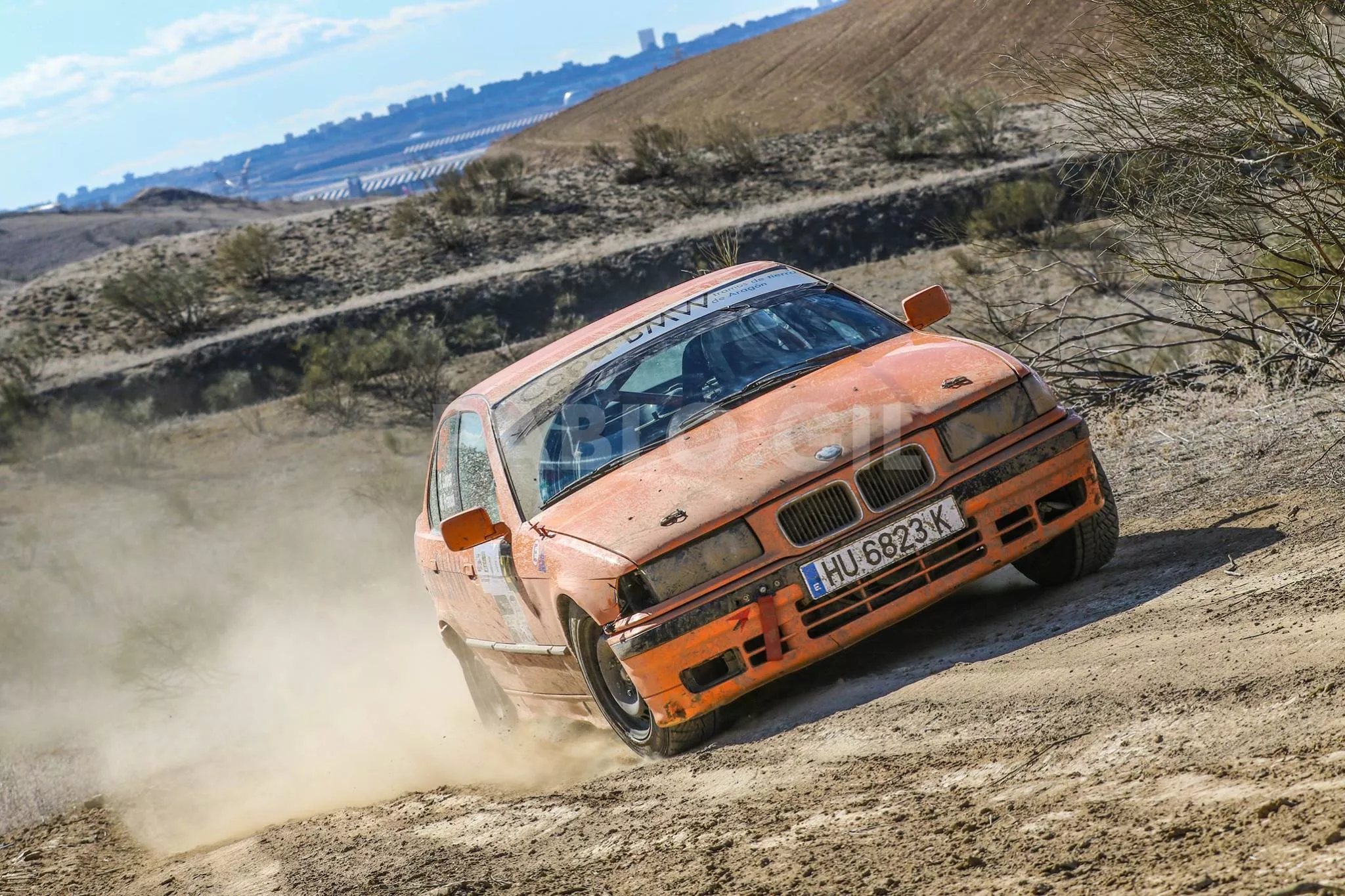 Los pilotos aragoneses no tuvieron mucha fortuna en Mollerusa.