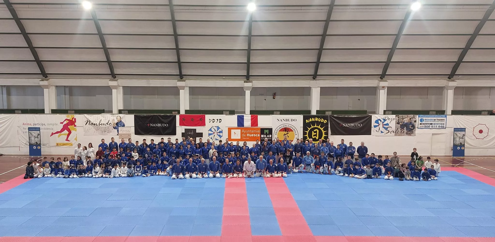 Stage Internacional de Nanbudo en Huesca.